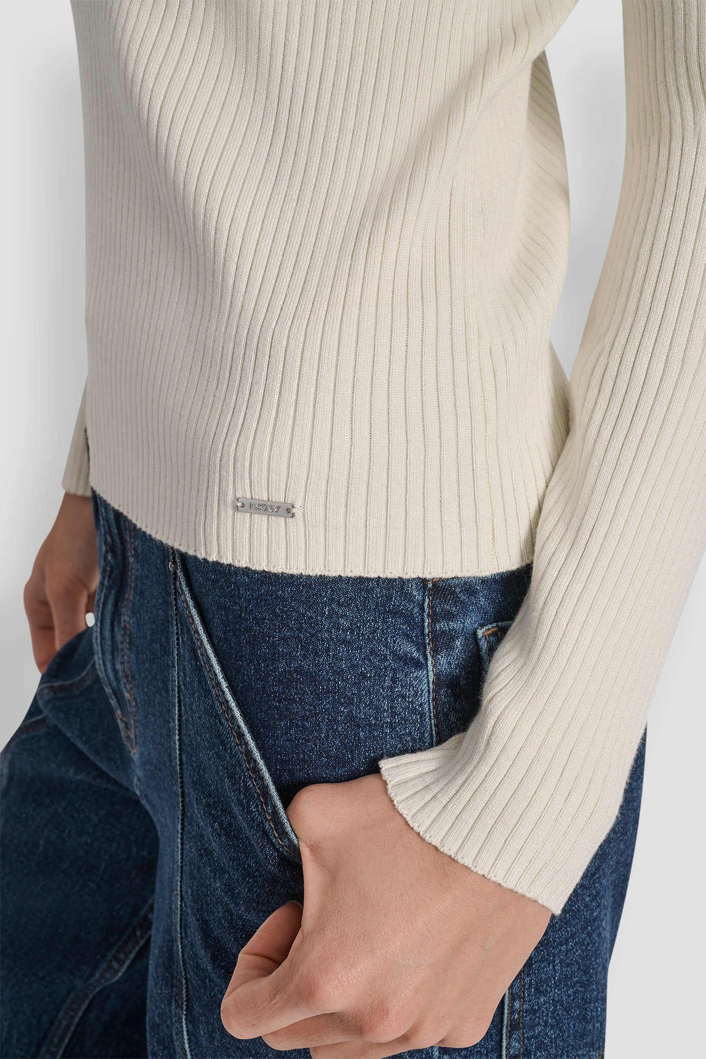 LONG SLEEVE RIB POLO SWEATER VIEW 4 | WOMEN'S SWEATERS & TOPS LONG SLEEVE RIB POLO SWEATER VIEW 4 | WOMEN'S SWEATERS & TOPS