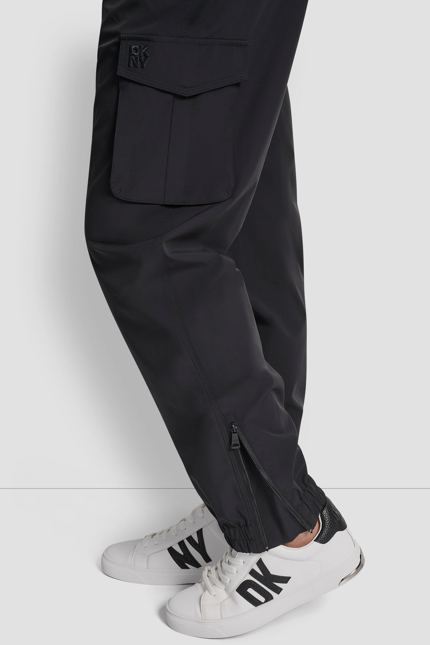 HIGH WAIST CARGO JOGGER WITH ZIPPER OPENING AT ANKLE VIEW 3 | New Arrivals HIGH WAIST CARGO JOGGER WITH ZIPPER OPENING AT ANKLE VIEW 3 | New Arrivals