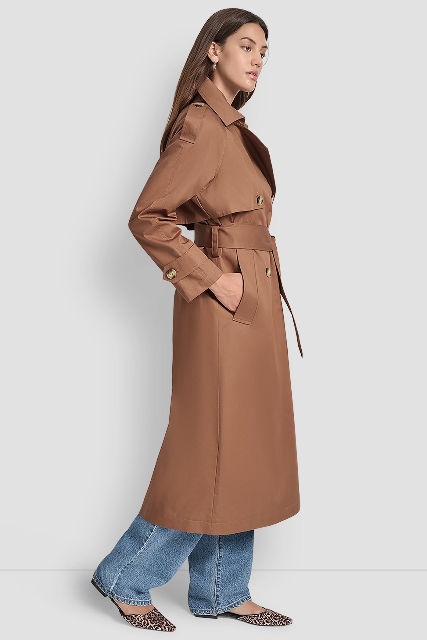 DOUBLE-BREASTED TRENCH COAT VIEW 3 | New clothing DOUBLE-BREASTED TRENCH COAT VIEW 3 | New clothing