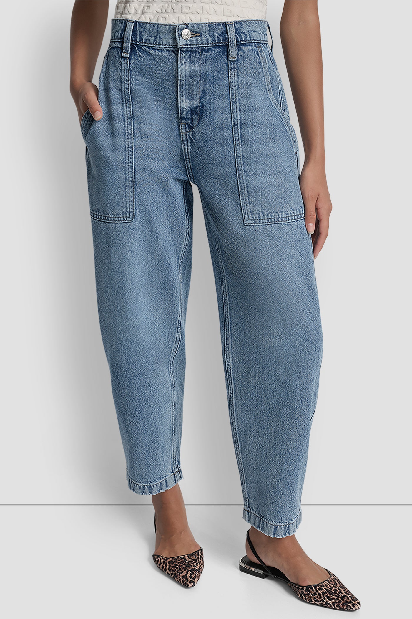HIGH RISE UTILITY BARREL LEG 27 INCH INSEAM VIEW 1 | Pants & Denim HIGH RISE UTILITY BARREL LEG 27 INCH INSEAM VIEW 1 | Pants & Denim