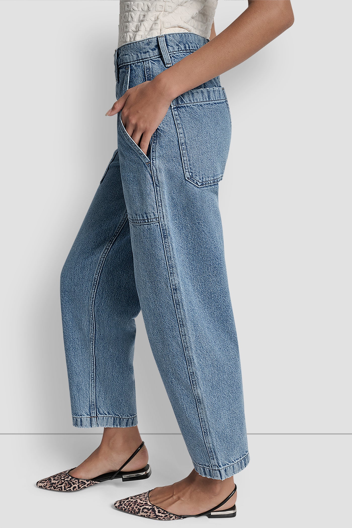 HIGH RISE UTILITY BARREL LEG 27 INCH INSEAM VIEW 3 | Pants & Denim HIGH RISE UTILITY BARREL LEG 27 INCH INSEAM VIEW 3 | Pants & Denim