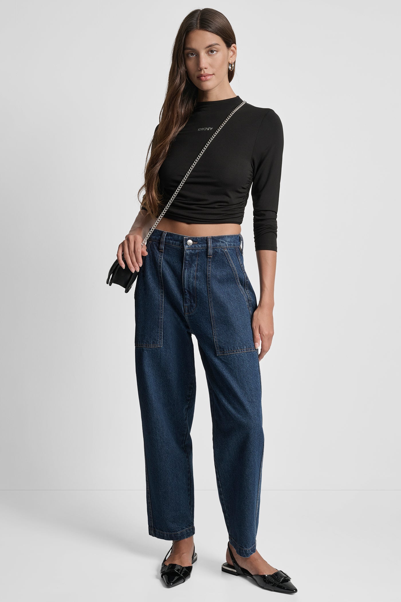HIGH RISE UTILITY BARREL LEG 27 INCH INSEAM VIEW 5 HIGH RISE UTILITY BARREL LEG 27 INCH INSEAM VIEW 5