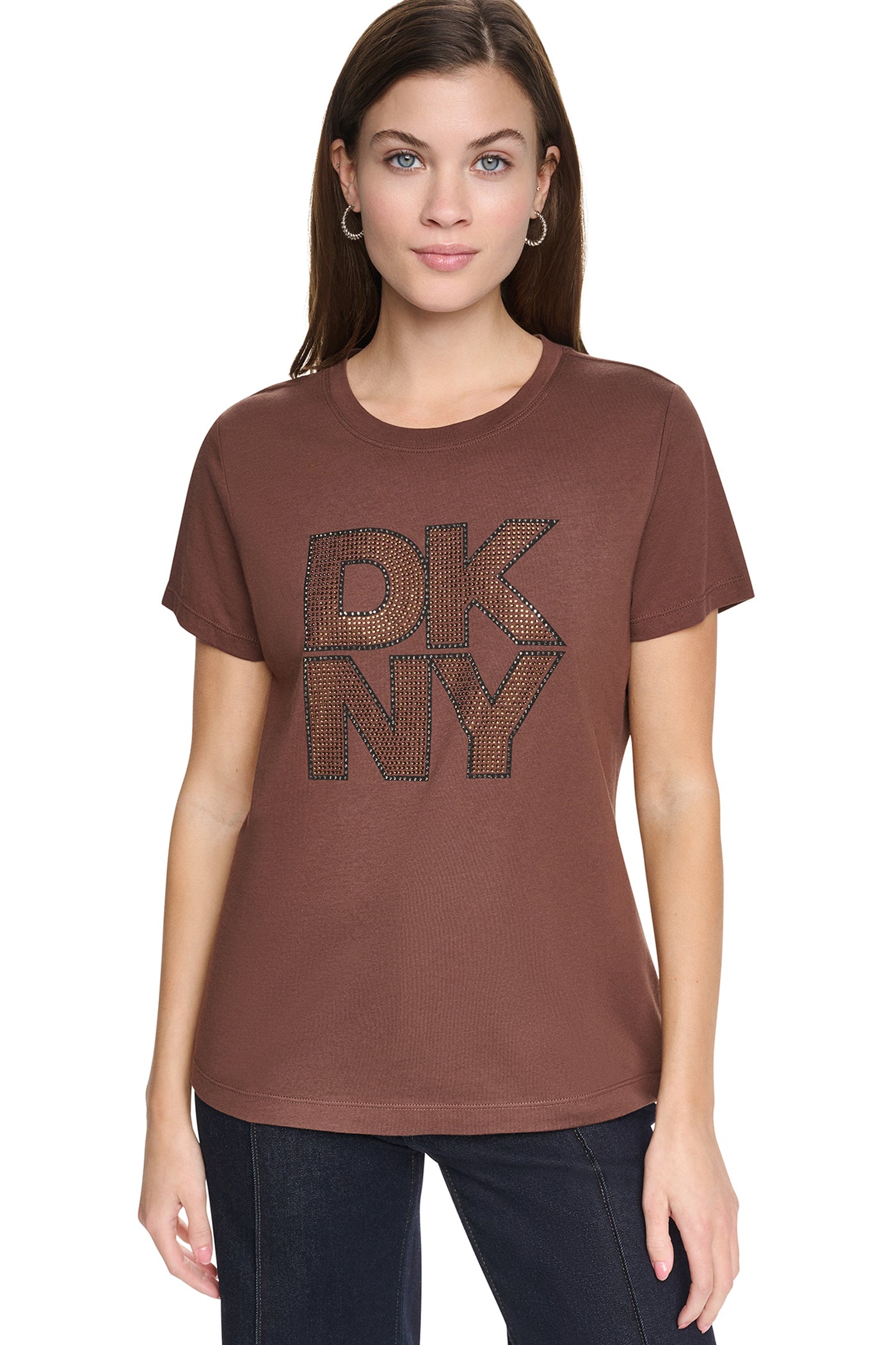 CRYSTAL DISTRESSED LOGO TEE View 2 | SALE CRYSTAL DISTRESSED LOGO TEE View 2 | SALE