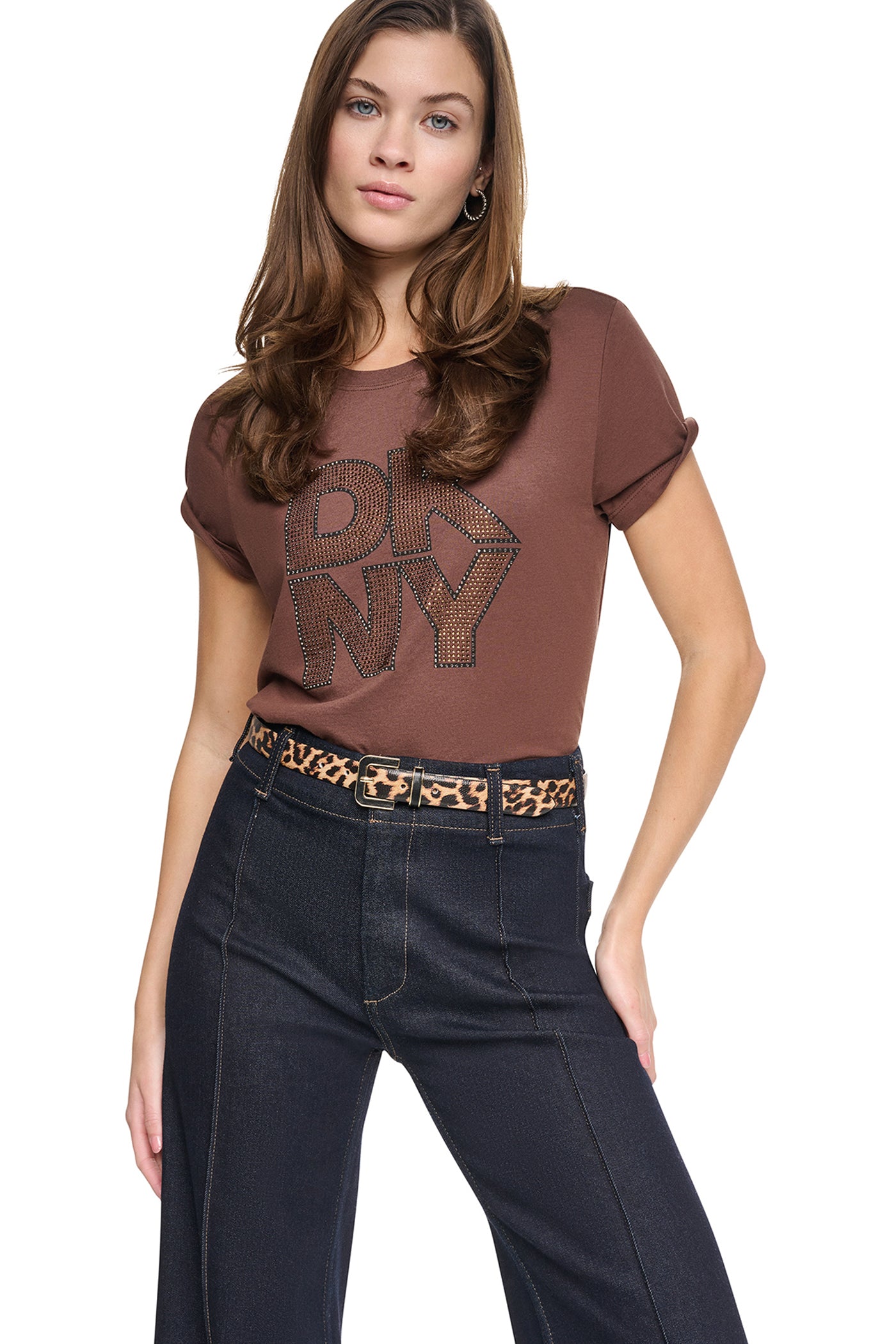 CRYSTAL DISTRESSED LOGO TEE View 1 | SALE CRYSTAL DISTRESSED LOGO TEE View 1 | SALE