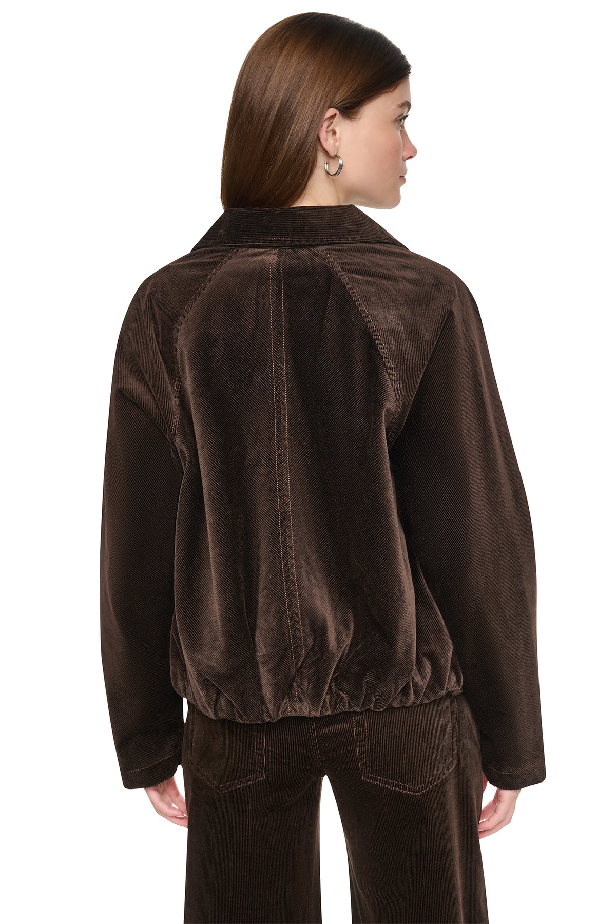 RAGLAN SLEEVE BUBBLE JACKET VIEW 2