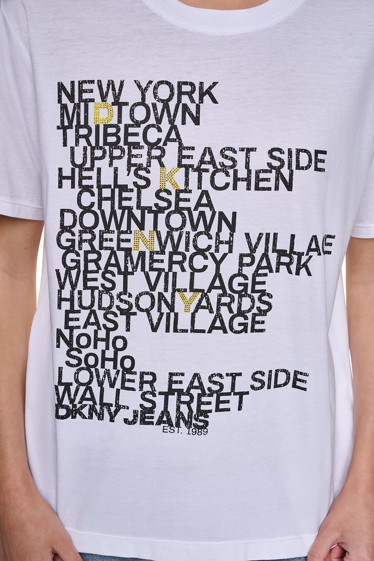 RHINESTONE NEIGHBORHOOD TEE VIEW 2