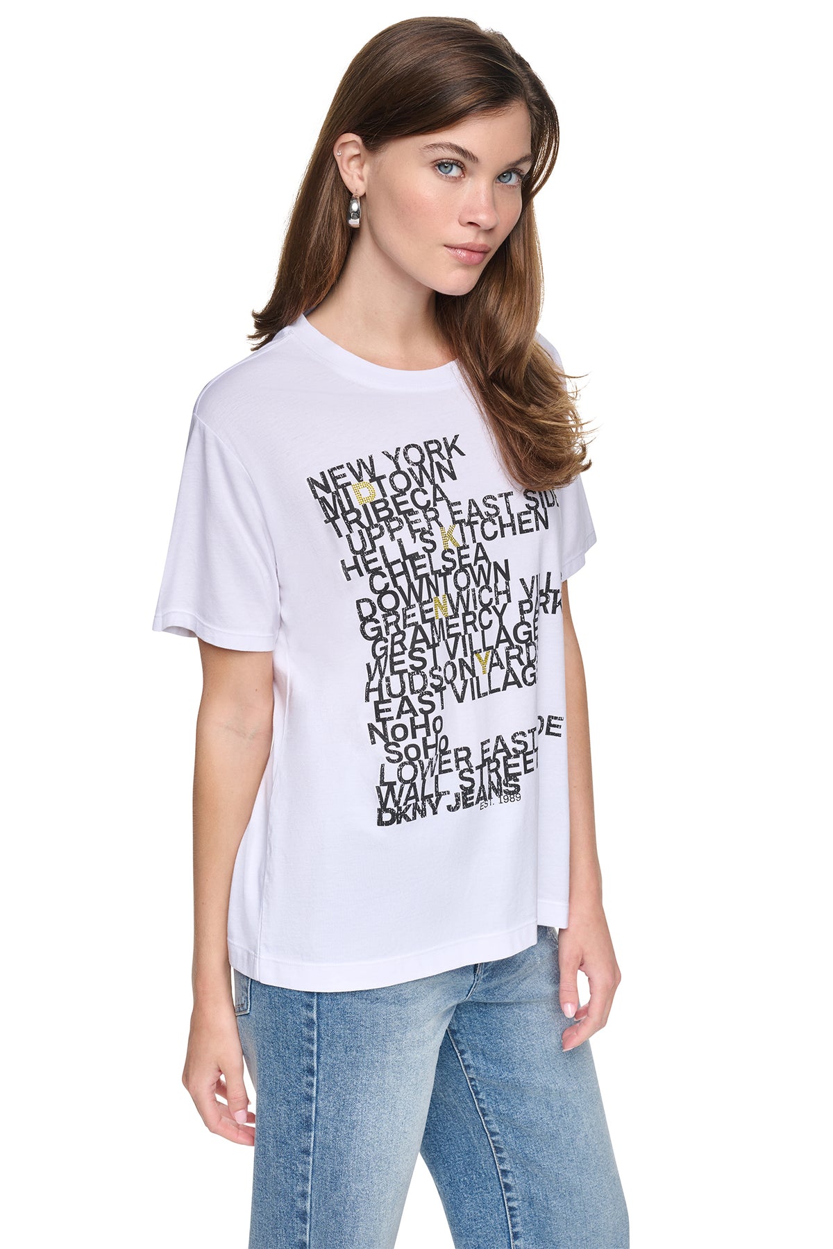 RHINESTONE NEIGHBORHOOD TEE VIEW 2