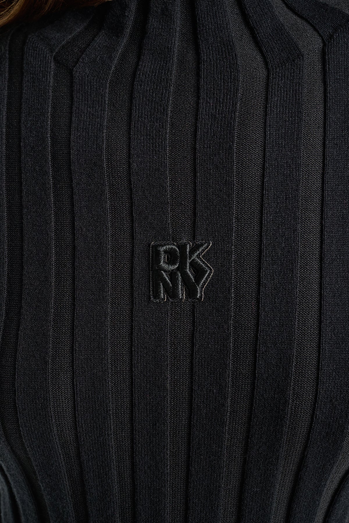 ELBOW SLEEVE WIDE RIB SWEATER VIEW 2