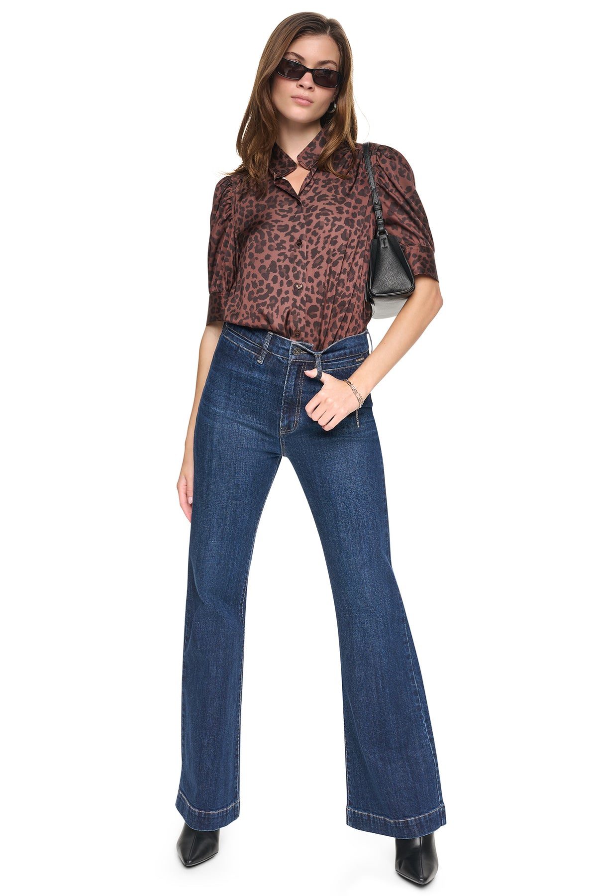 HIGH-RISE RELAXED FLARE JEAN View 1 | All Products HIGH-RISE RELAXED FLARE JEAN View 1 | All Products