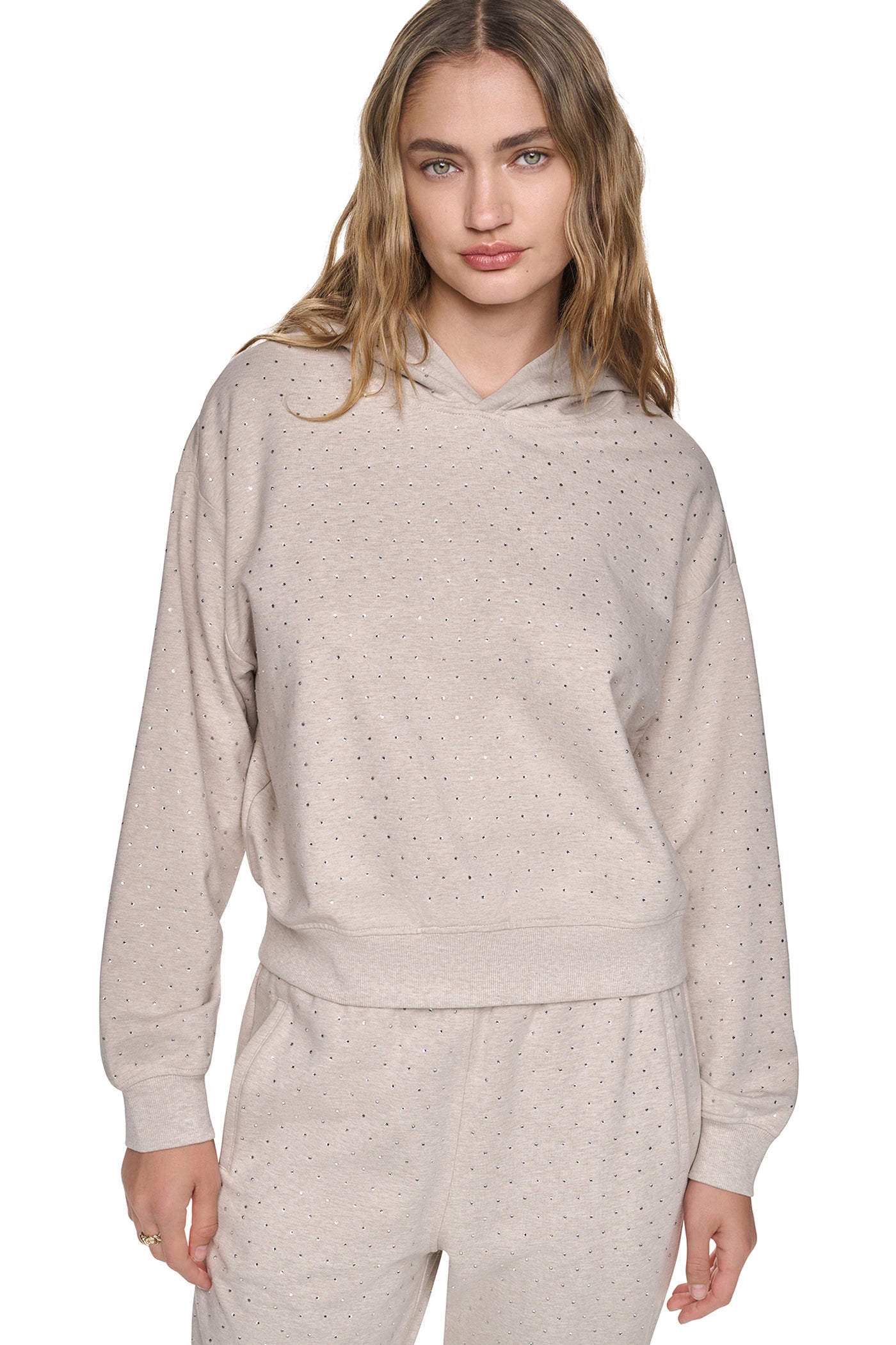 RHINESTONE HOODIE View 1 | SALE RHINESTONE HOODIE View 1 | SALE