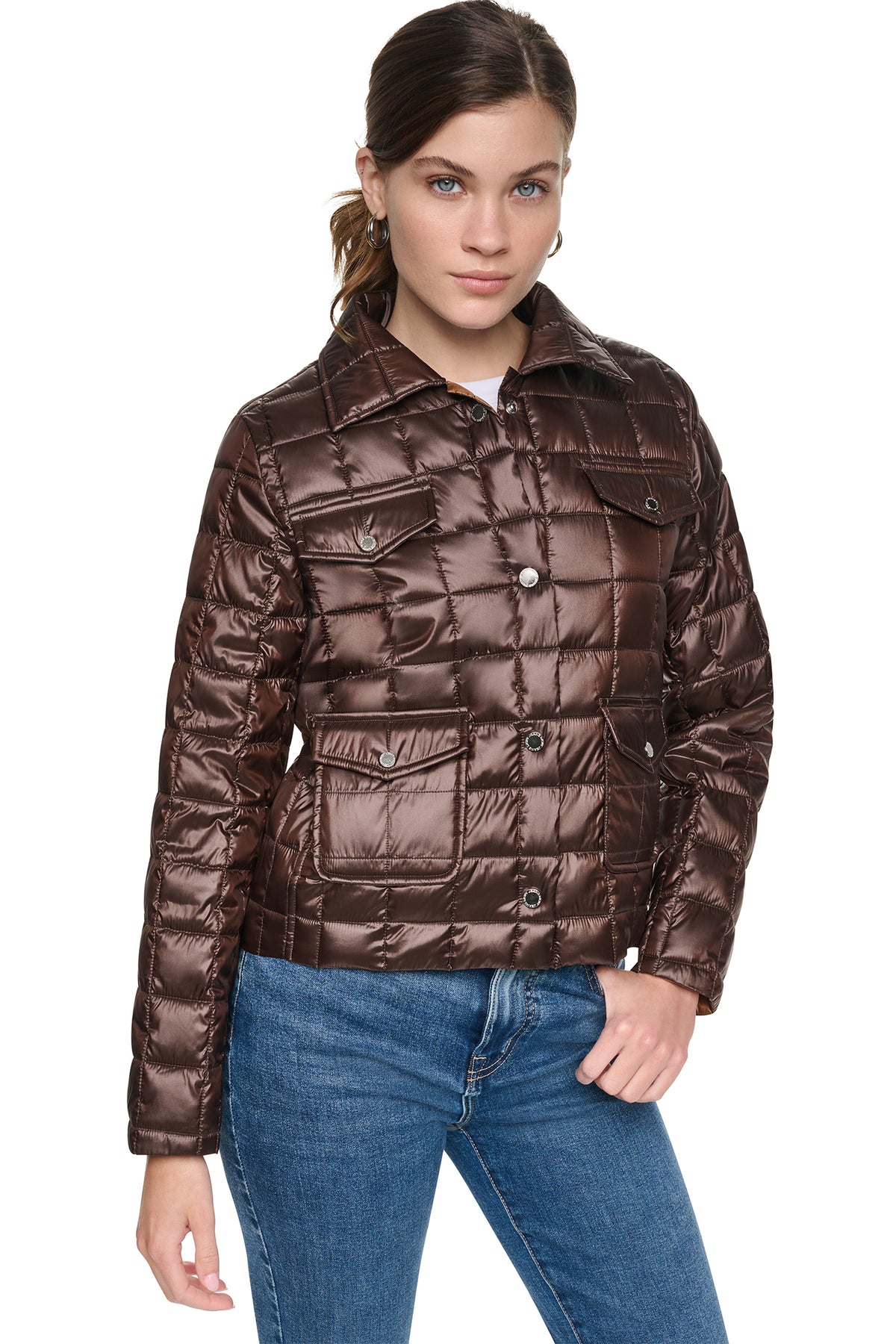 BOX QUILT PUFFER JACKET View 1 | Coat's Sale BOX QUILT PUFFER JACKET View 1 | Coat's Sale