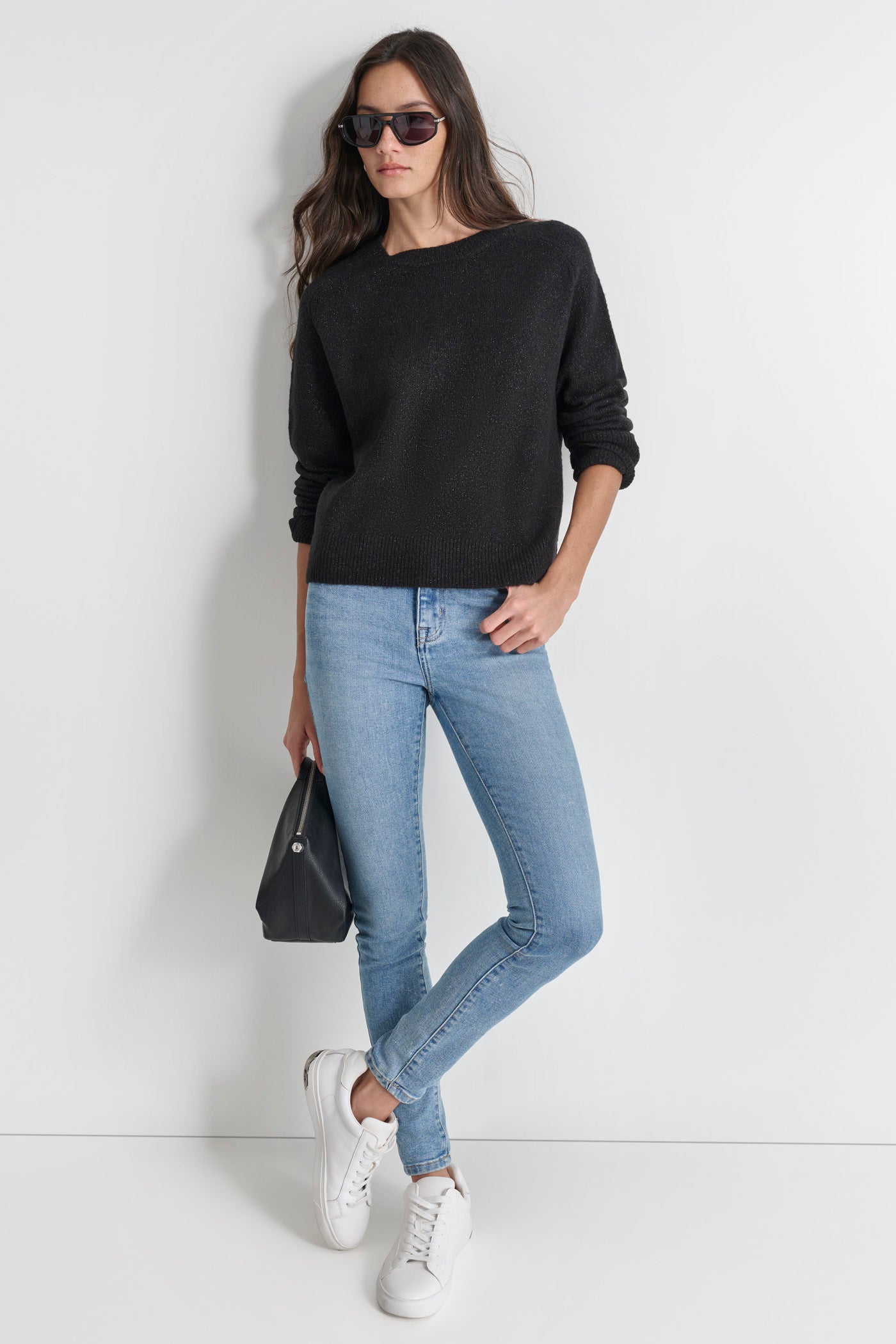 LUREX RAGLAN SLEEVE SWEATER VIEW 3 | New Arrivals LUREX RAGLAN SLEEVE SWEATER VIEW 3 | New Arrivals