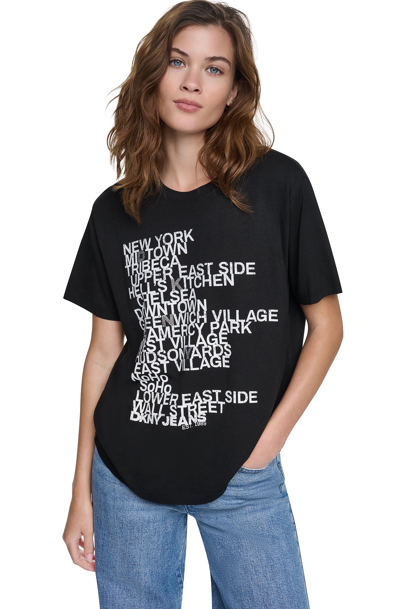 RHINESTONE NEIGHBORHOOD TEE View 2 | Gifts Under $100 RHINESTONE NEIGHBORHOOD TEE View 2 | Gifts Under $100
