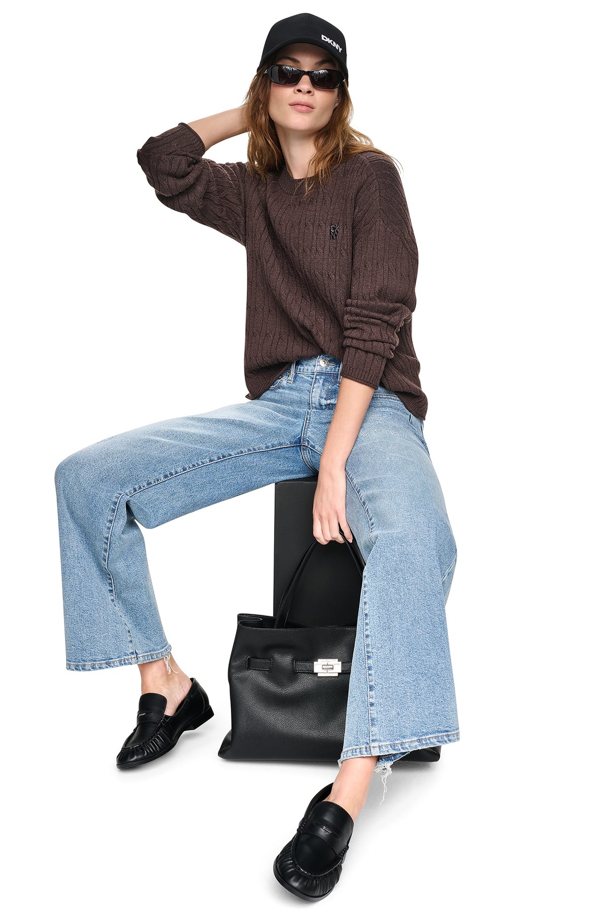 CABLE KNIT SWEATER View 1 | New clothing CABLE KNIT SWEATER View 1 | New clothing
