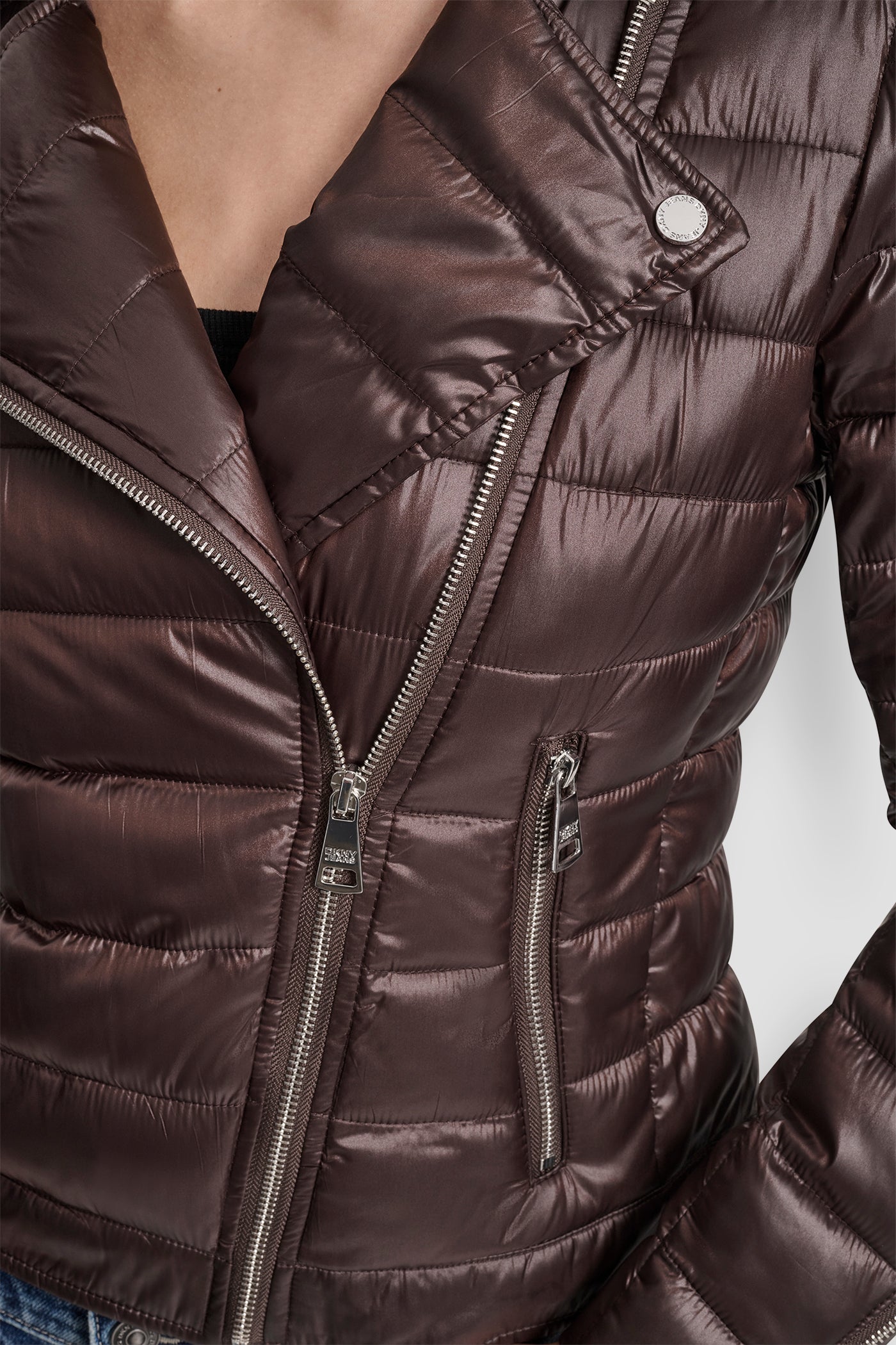 MOTO STYLE LIGHT WEIGHT PUFFER JACKET VIEW 5 | New Arrivals MOTO STYLE LIGHT WEIGHT PUFFER JACKET VIEW 5 | New Arrivals