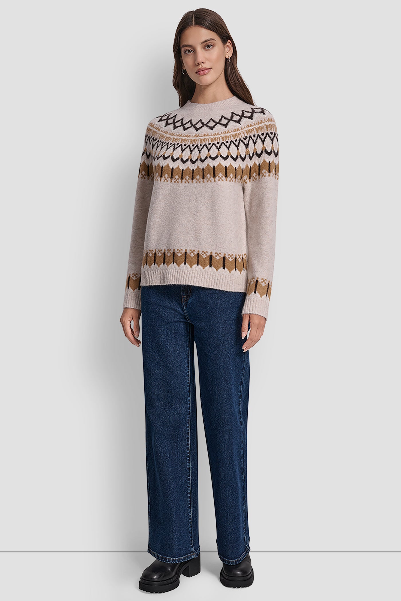 FAIR ISLE SWEATER VIEW 5 | DKNY Promo FAIR ISLE SWEATER VIEW 5 | DKNY Promo