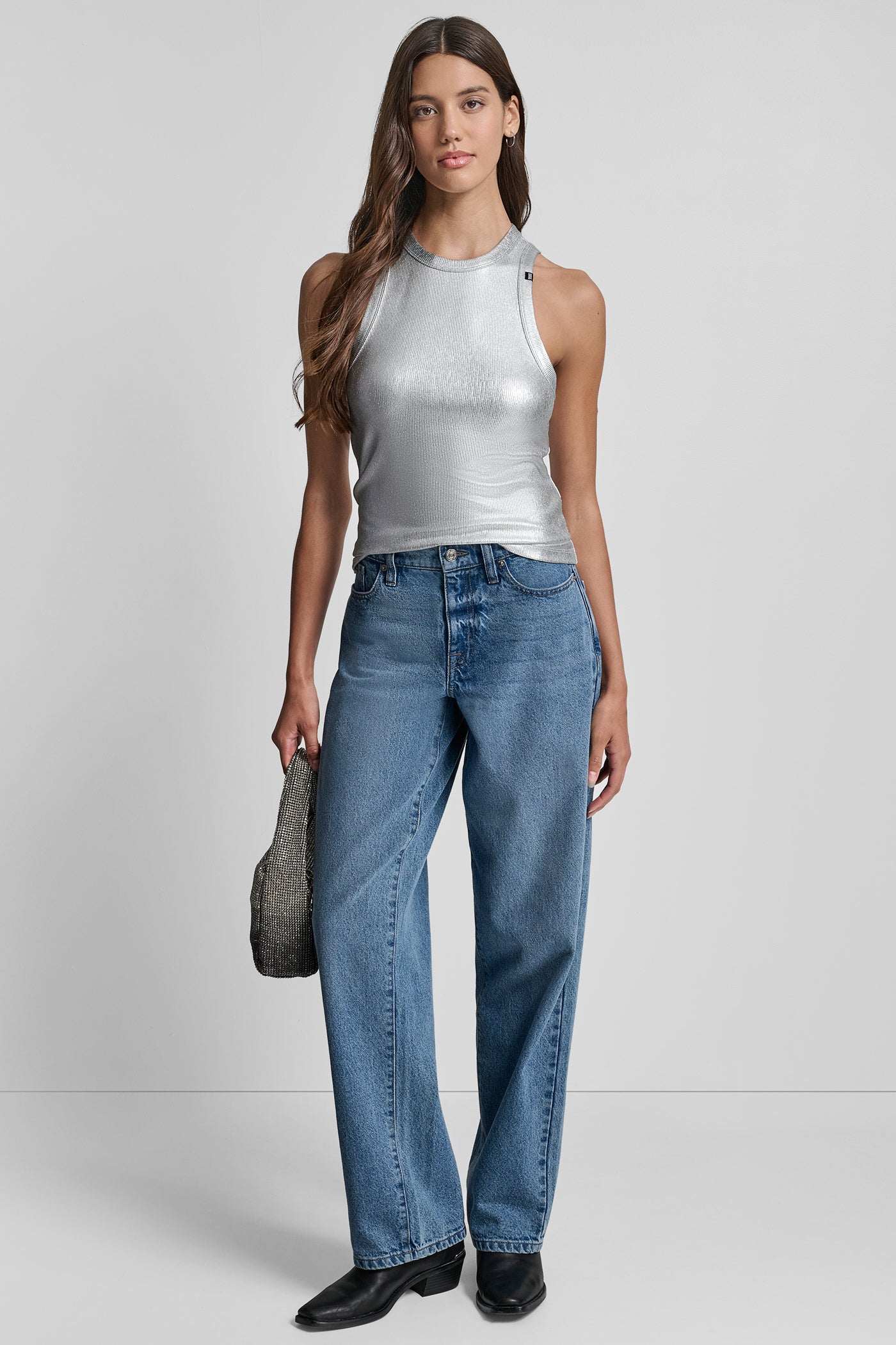 FOIL RIB CUT OUT TANK VIEW 5 | Tees & Tanks FOIL RIB CUT OUT TANK VIEW 5 | Tees & Tanks