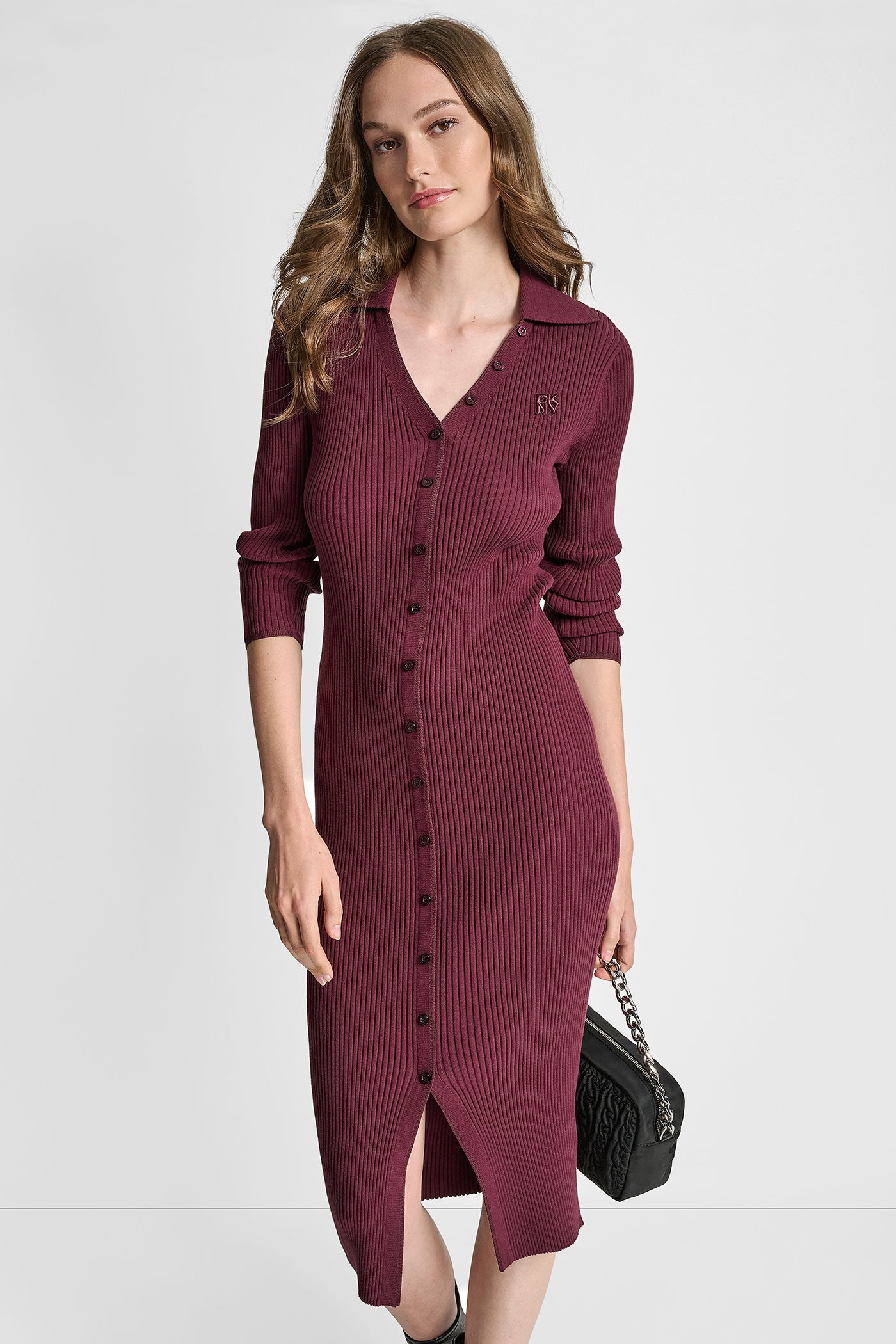 RIB-KNIT MIDI POLO DRESS VIEW 4 | Dresses & Jumpsuits RIB-KNIT MIDI POLO DRESS VIEW 4 | Dresses & Jumpsuits