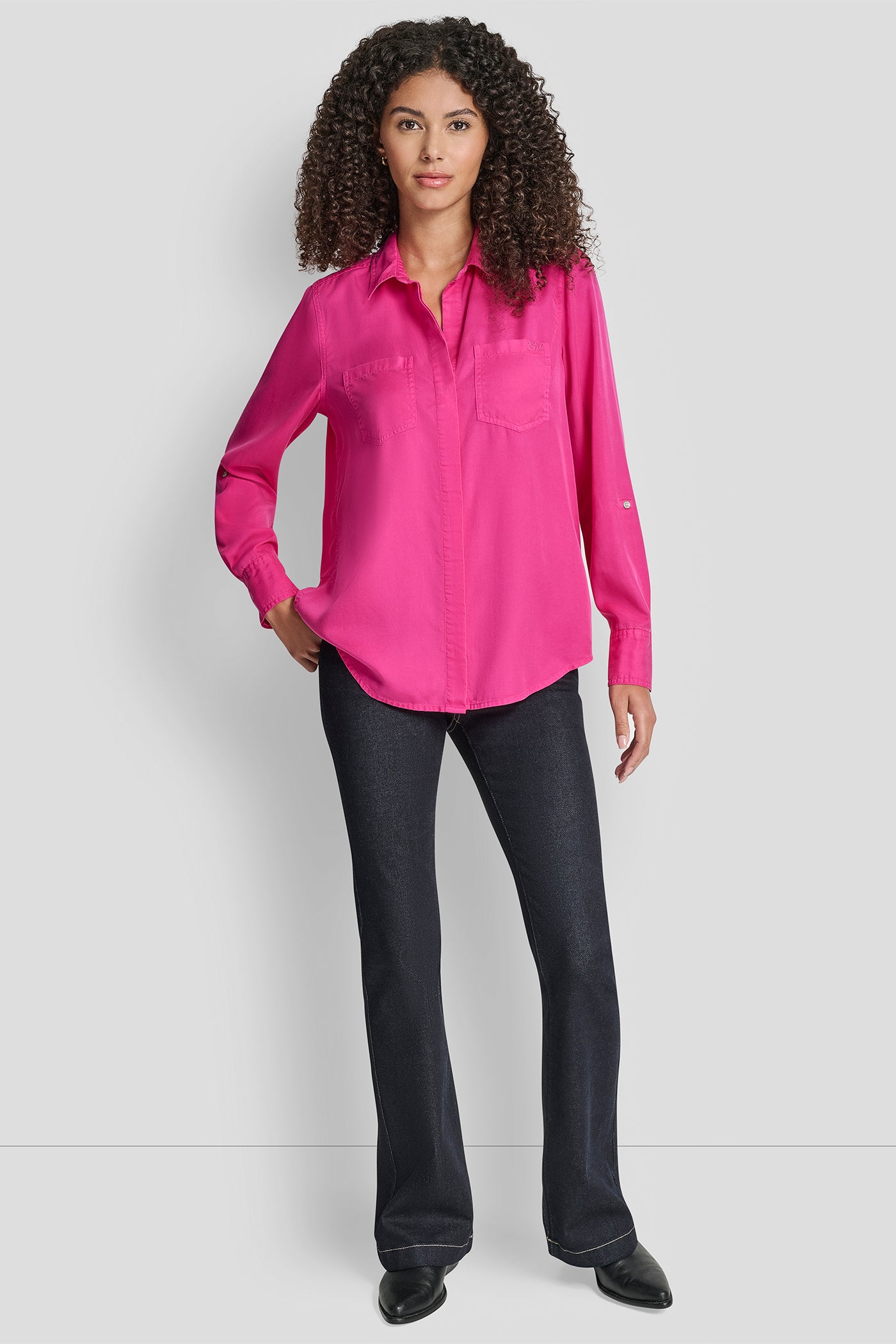 SPLIT BACK BUTTON FRONT WITH ROLL TAB VIEW 6 | New Arrivals SPLIT BACK BUTTON FRONT WITH ROLL TAB VIEW 6 | New Arrivals
