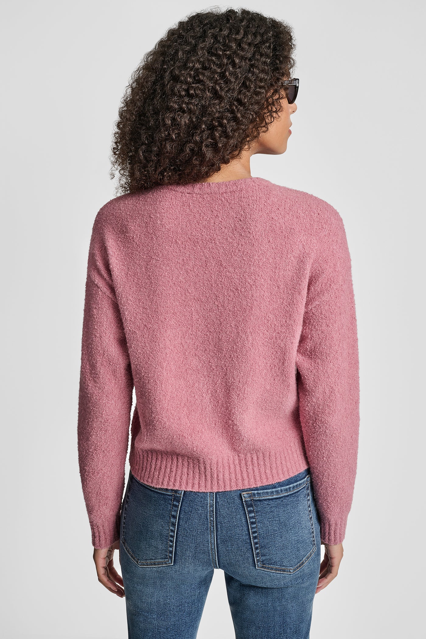 TINSEL LOGO BOUCLE SWEATER VIEW 2 | All Products TINSEL LOGO BOUCLE SWEATER VIEW 2 | All Products