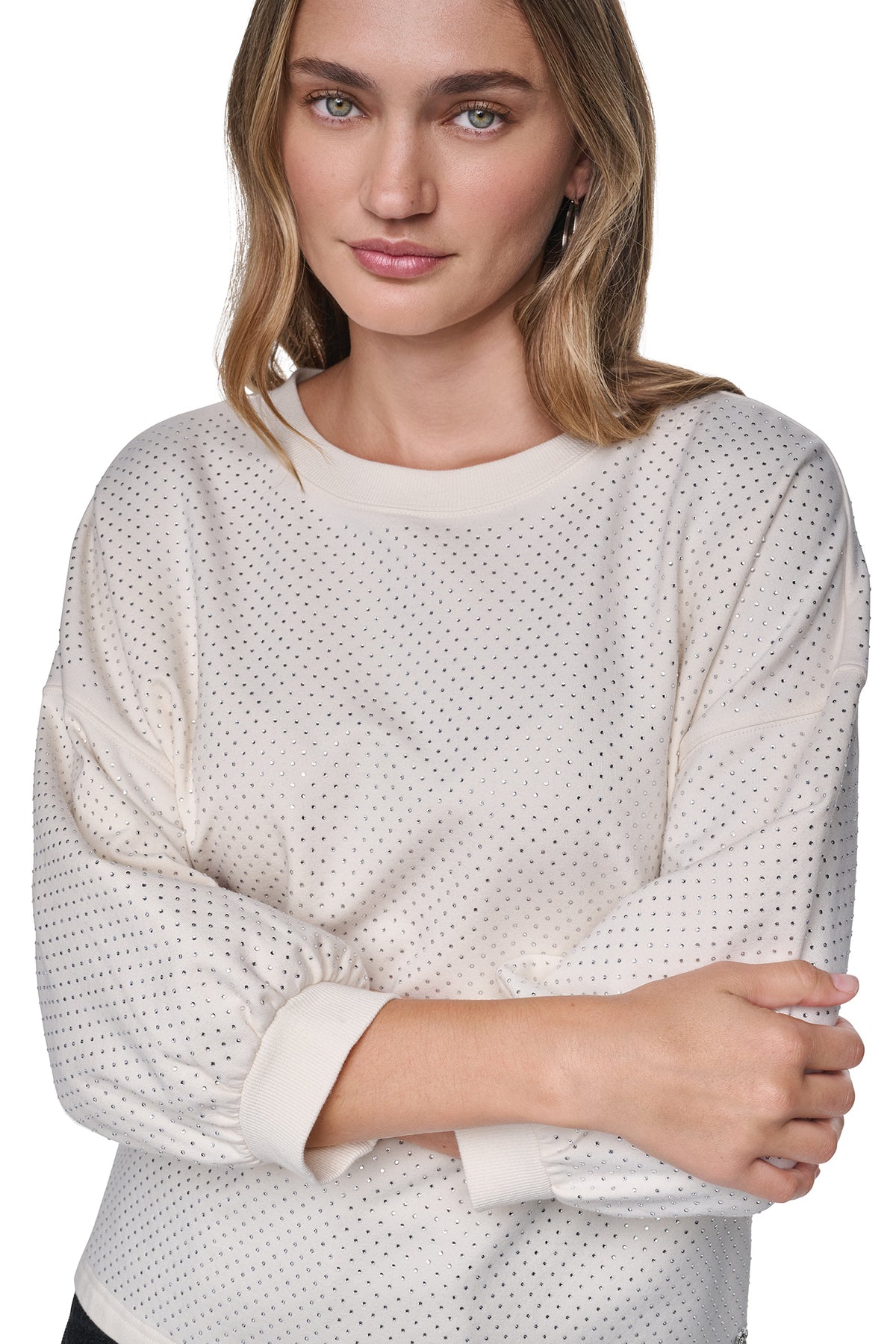 RHINESTONE SWEATSHIRT View 2 | Gifts Under $100 RHINESTONE SWEATSHIRT View 2 | Gifts Under $100