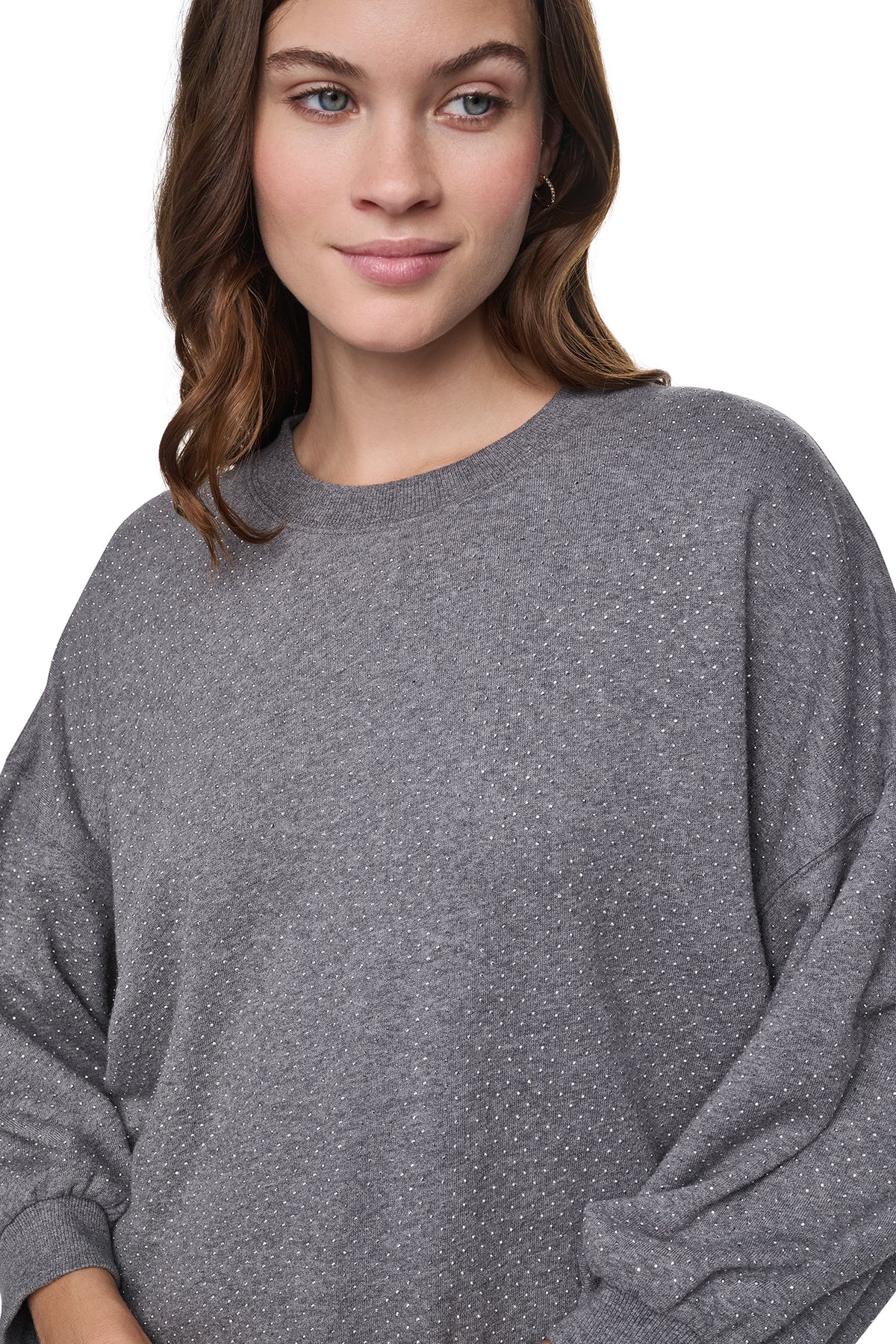 RHINESTONE SWEATSHIRT View 2 | Gifts Under $100 RHINESTONE SWEATSHIRT View 2 | Gifts Under $100