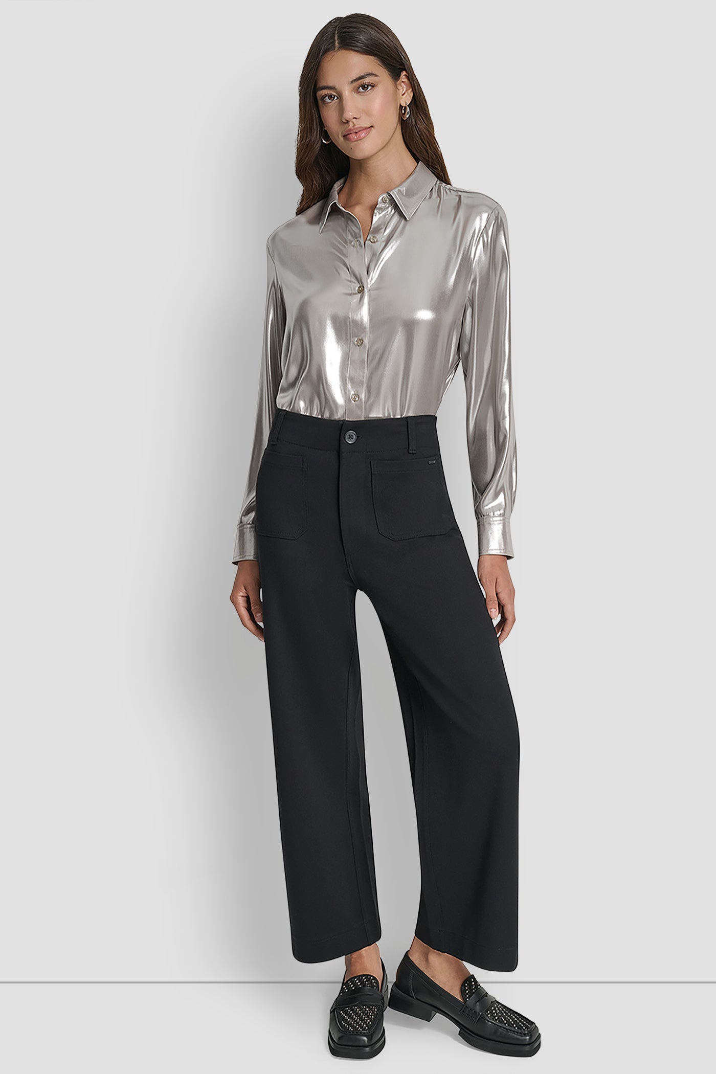 HIGH RISE CROPPED WIDE LEG PANT VIEW 5 | Pants & Denim HIGH RISE CROPPED WIDE LEG PANT VIEW 5 | Pants & Denim