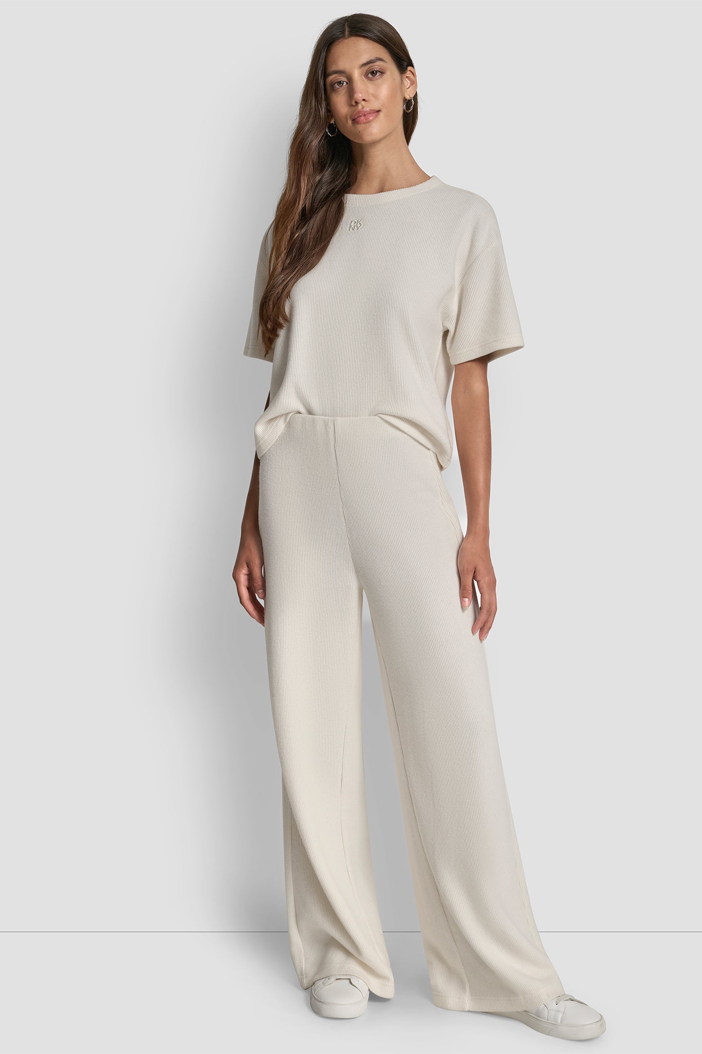 HIGH RISE WIDE LEG PANT VIEW 4 | DKNY Promo HIGH RISE WIDE LEG PANT VIEW 4 | DKNY Promo