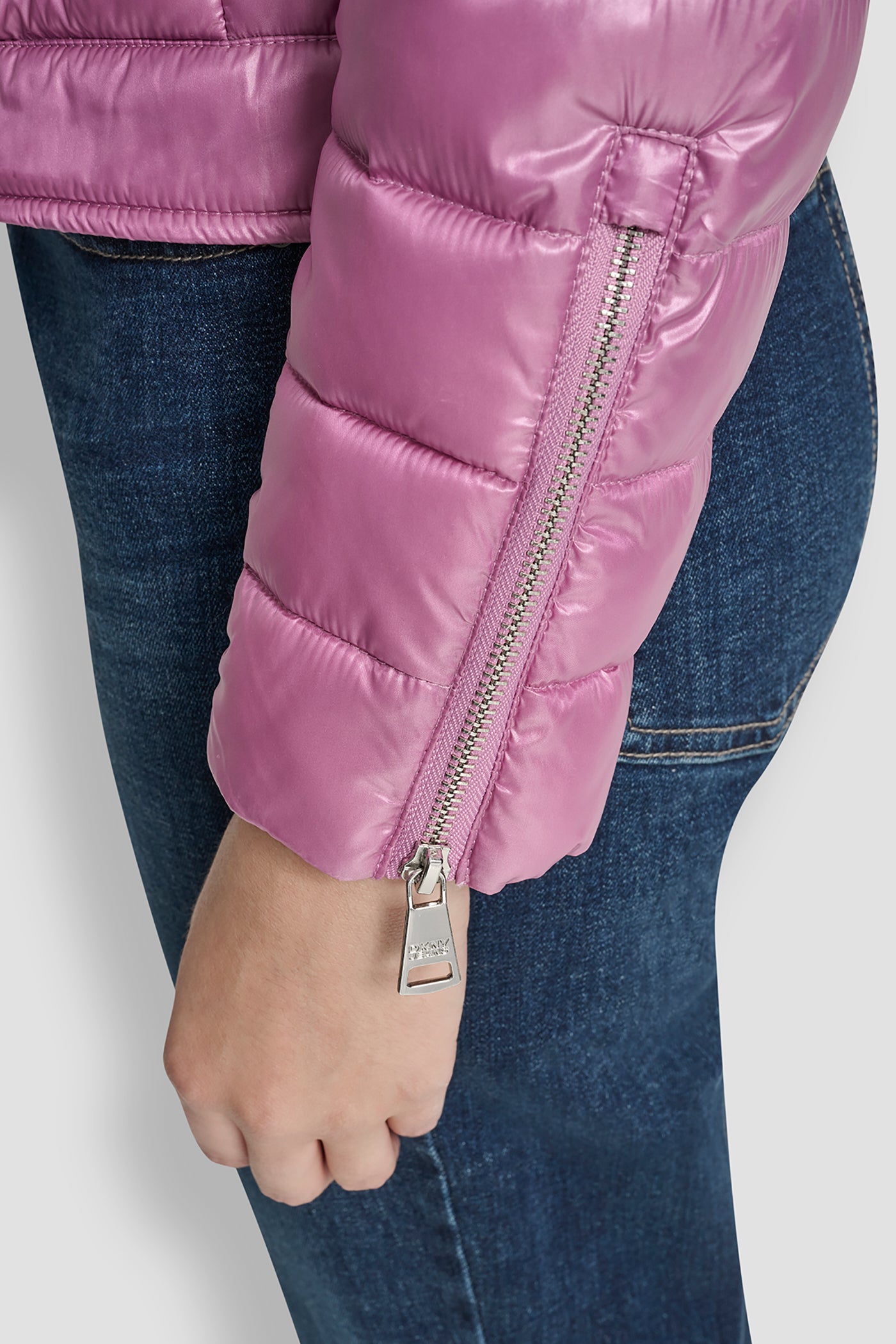 MOTO STYLE LIGHT WEIGHT PUFFER JACKET VIEW 7 | Women's Clearance MOTO STYLE LIGHT WEIGHT PUFFER JACKET VIEW 7 | Women's Clearance