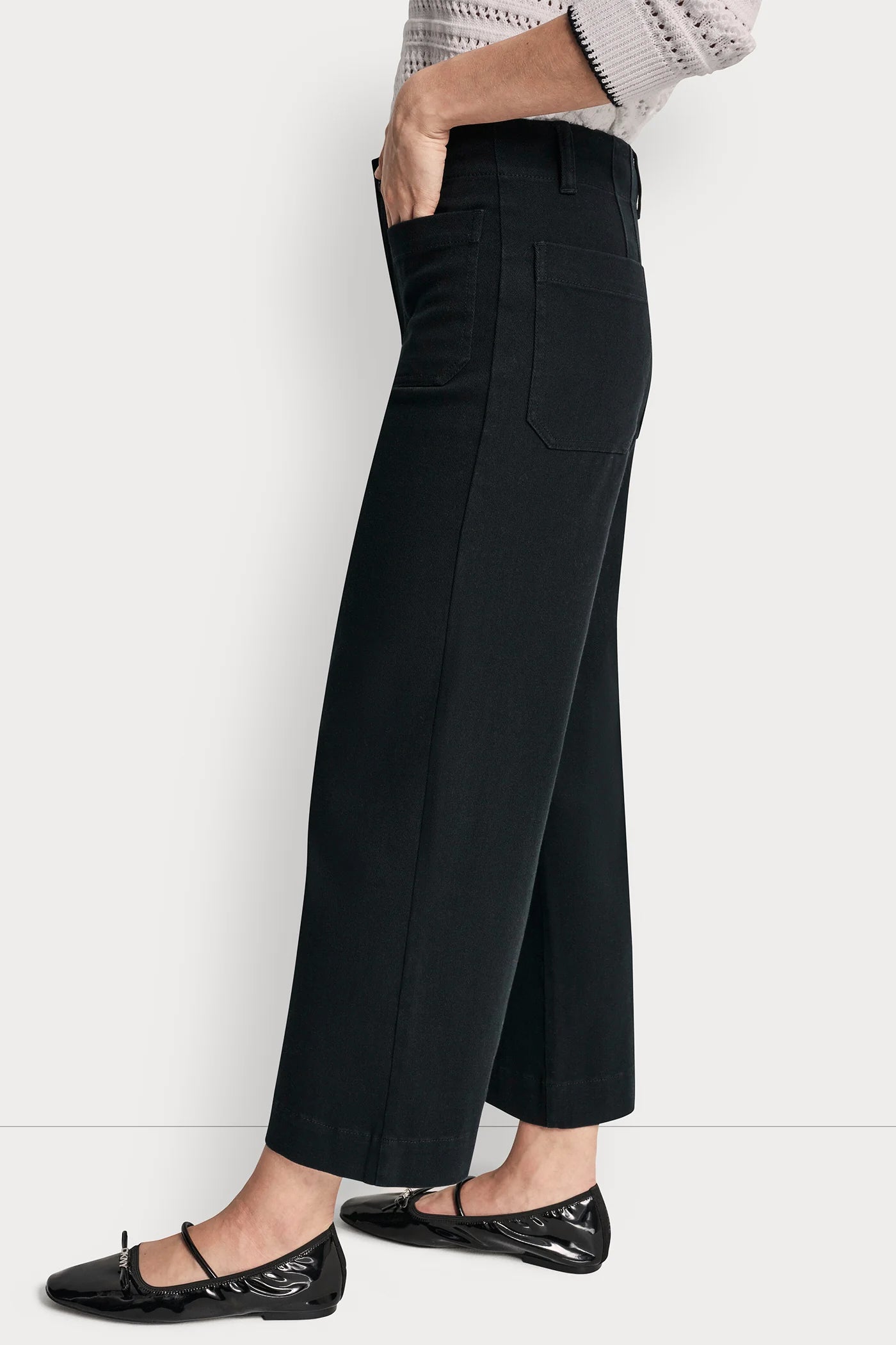 HIGH-RISE CROPPED WIDE LEG PANTS VIEW 4 | Women's Clearance HIGH-RISE CROPPED WIDE LEG PANTS VIEW 4 | Women's Clearance