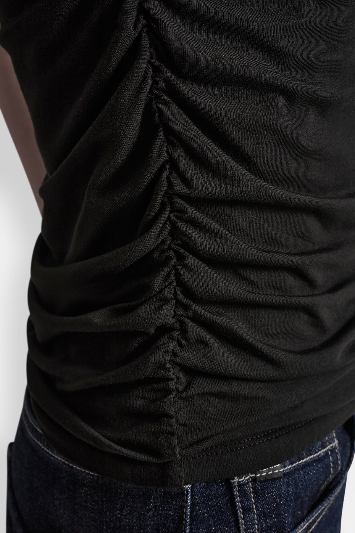 RUCHED BODICE SLEEVLESS TOP VIEW 2