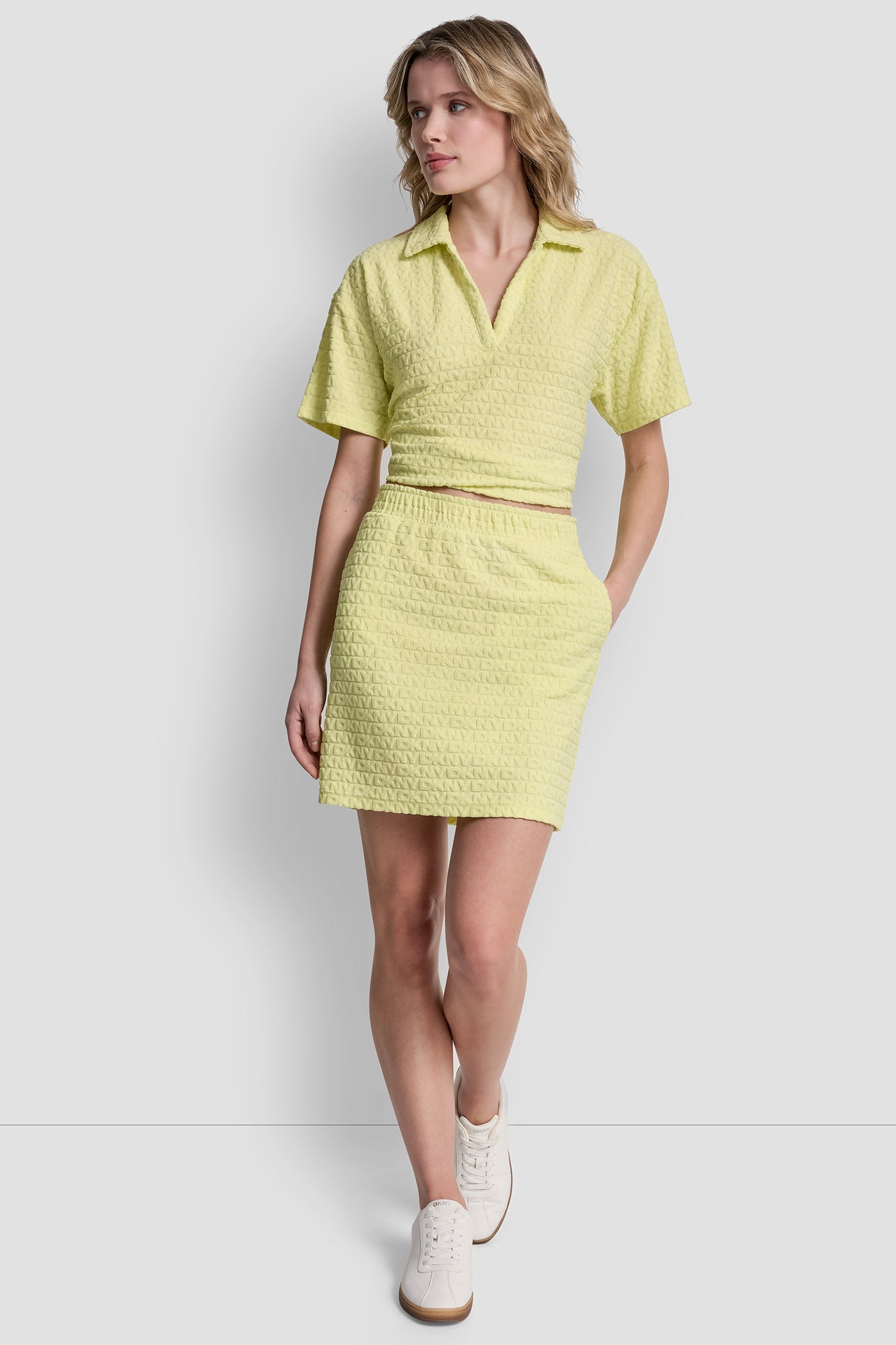 LOGO JACQUARD PULL-ON SKIRT View 2 | Skirts LOGO JACQUARD PULL-ON SKIRT View 2 | Skirts