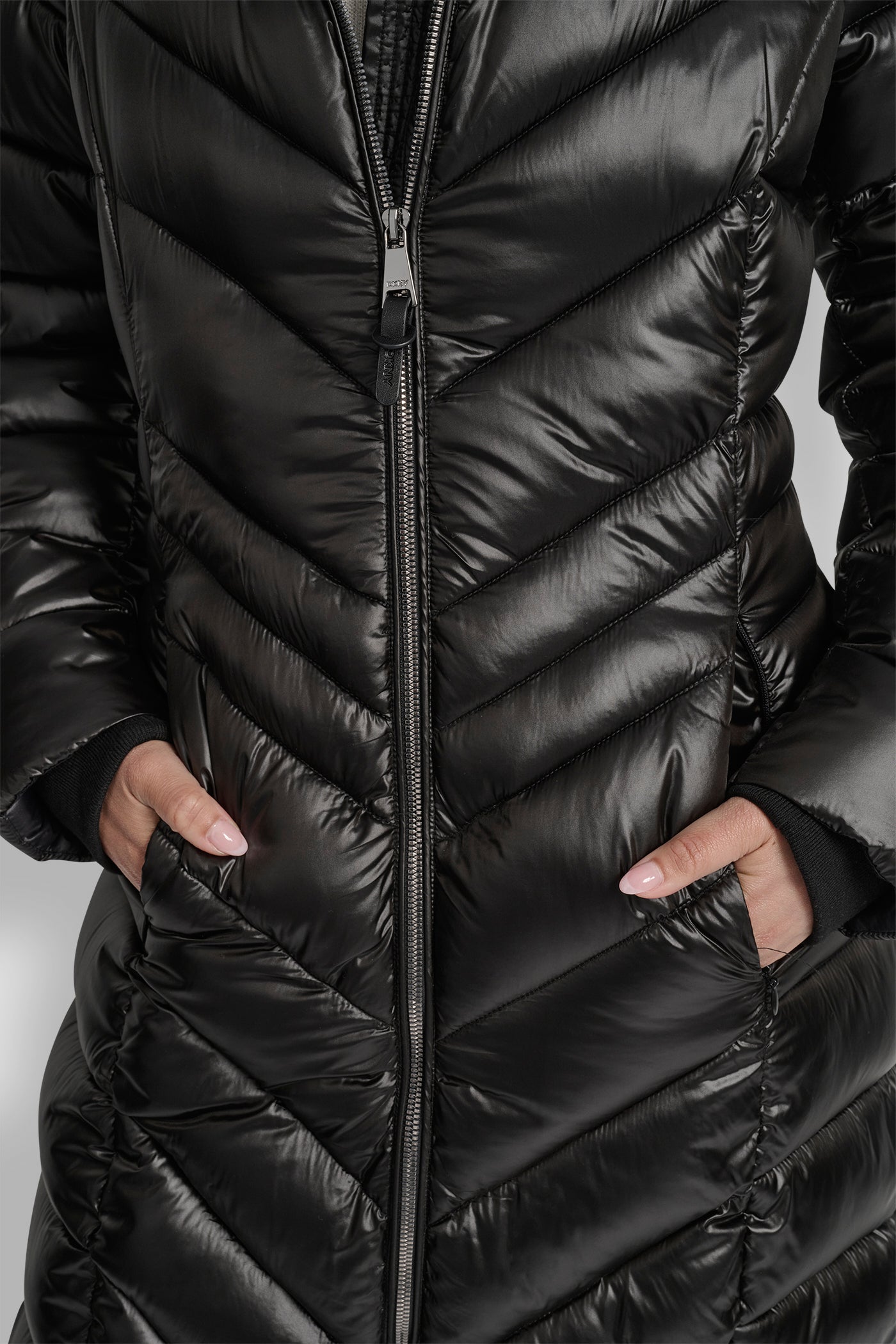 FULL LENGTH HOODED PUFFER VIEW 7 | DKNY Promo FULL LENGTH HOODED PUFFER VIEW 7 | DKNY Promo