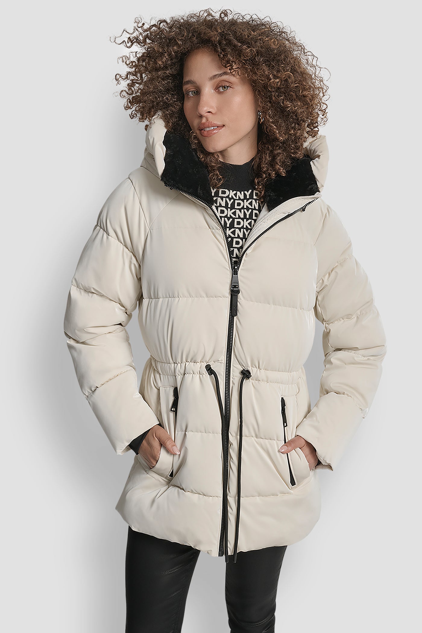 MID LENGTH LUSH PUFFER JACKET VIEW 1 MID LENGTH LUSH PUFFER JACKET VIEW 1