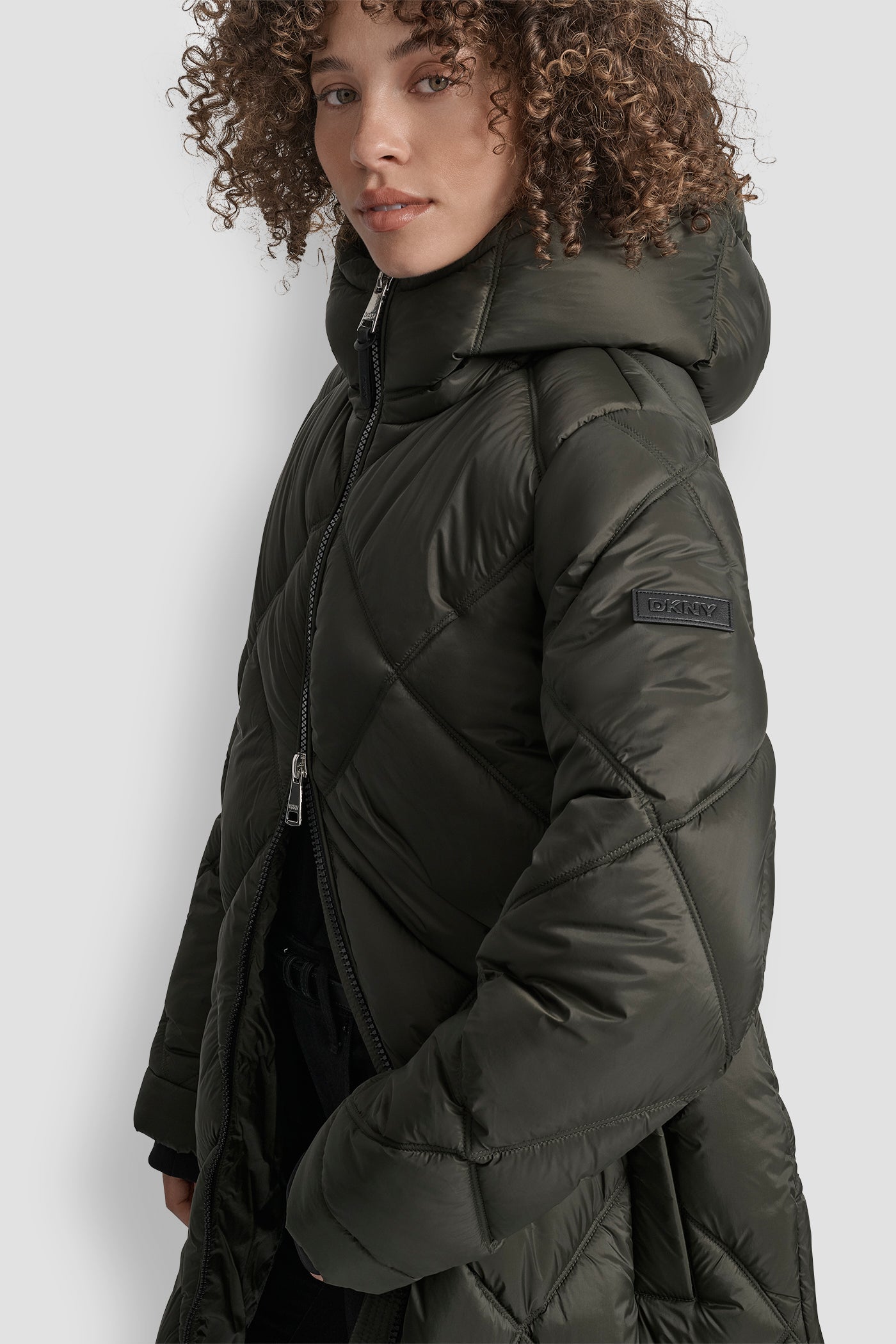 SILKY LONG QUILTED PARKA VIEW 3 | Cold Weather Coats SILKY LONG QUILTED PARKA VIEW 3 | Cold Weather Coats