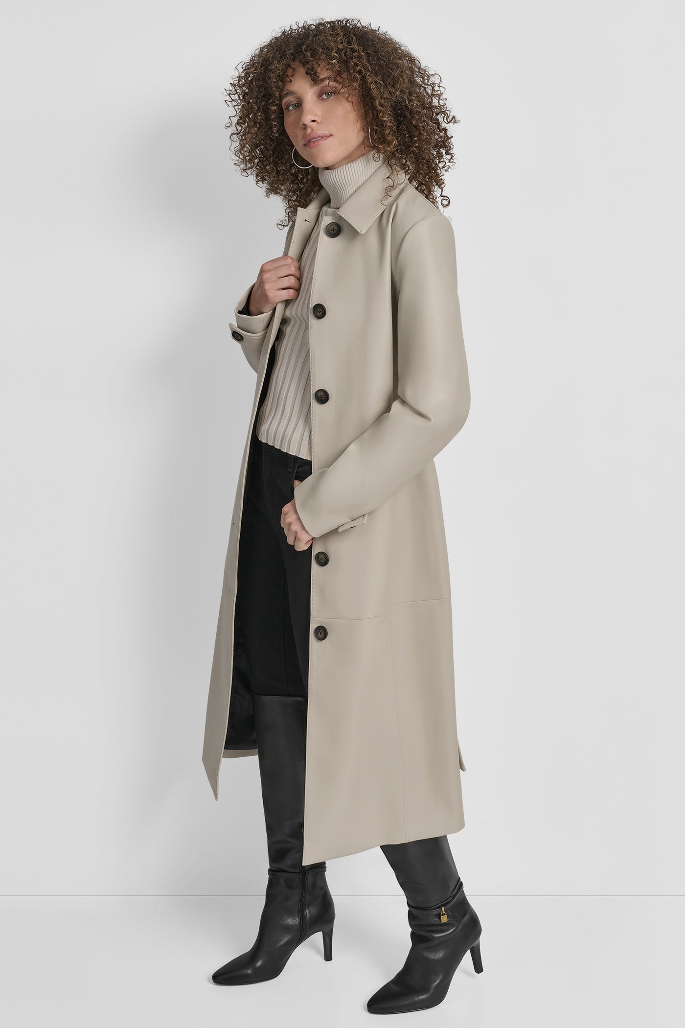 FAUX LEATHER LONG TRENCH VIEW 4 | WOMENS COATS & JACKETS FAUX LEATHER LONG TRENCH VIEW 4 | WOMENS COATS & JACKETS