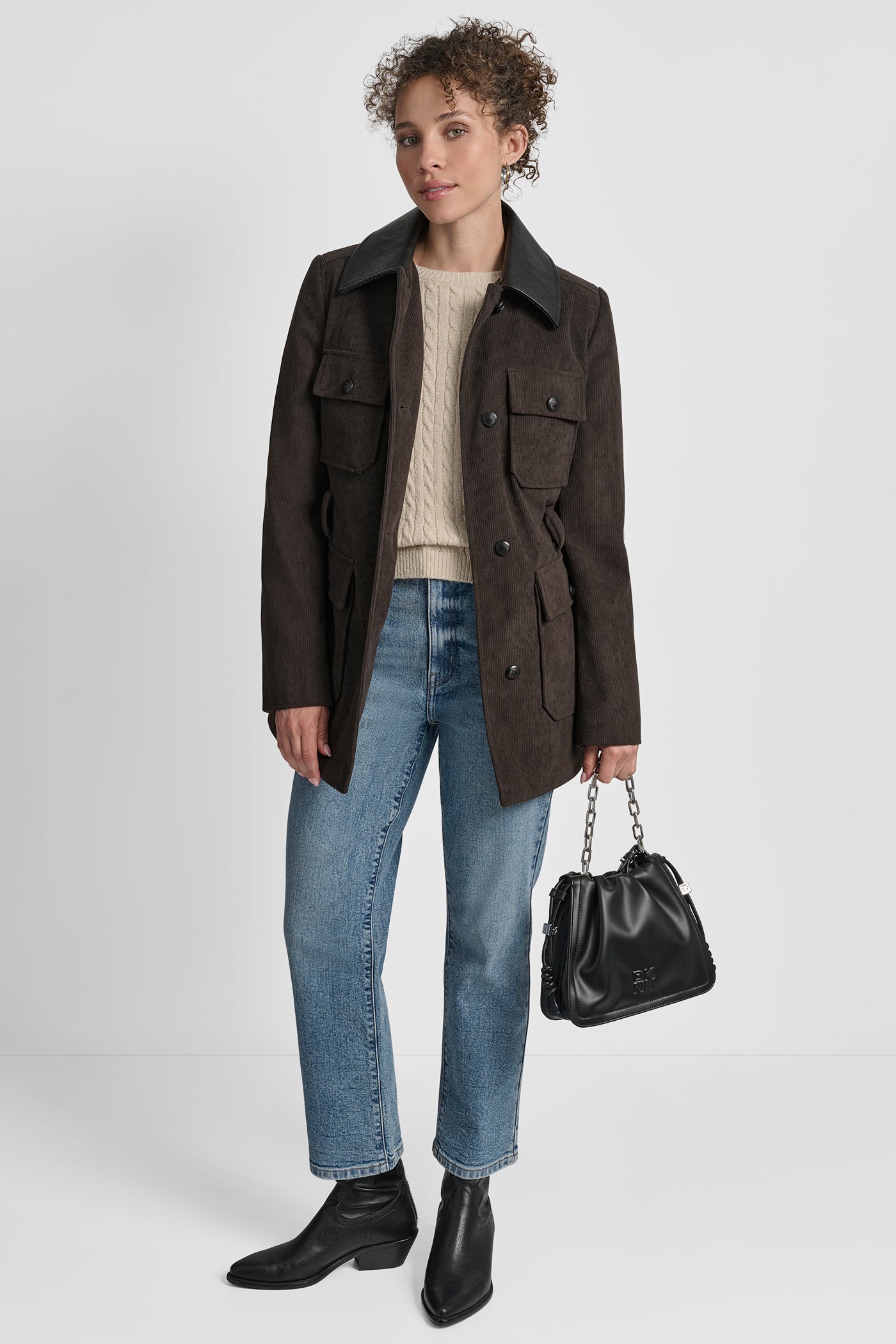 TIE WAIST CORDUROY JACKET WITH FAUX COLLAR VIEW 8 | WOMENS COATS & JACKETS TIE WAIST CORDUROY JACKET WITH FAUX COLLAR VIEW 8 | WOMENS COATS & JACKETS