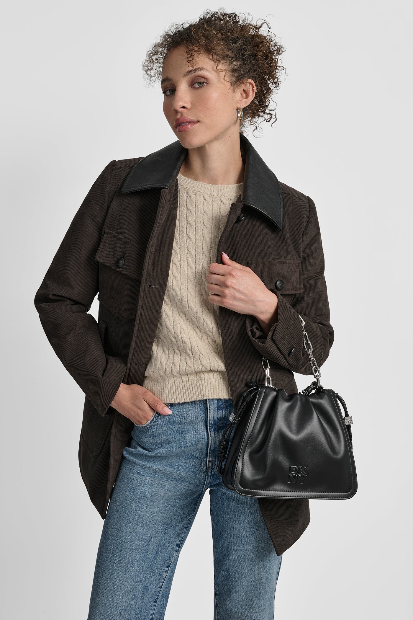 TIE WAIST CORDUROY JACKET WITH FAUX COLLAR VIEW 4 | WOMENS COATS & JACKETS TIE WAIST CORDUROY JACKET WITH FAUX COLLAR VIEW 4 | WOMENS COATS & JACKETS