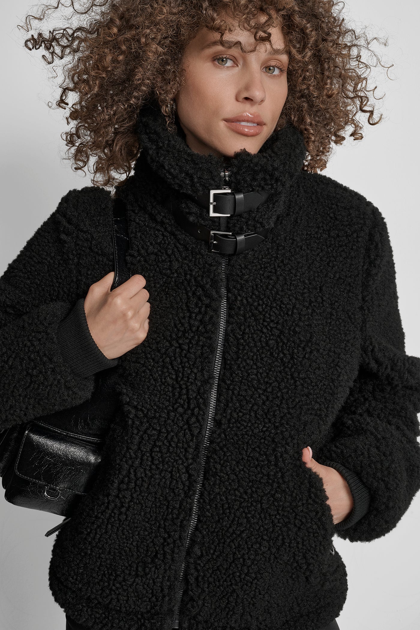 FAUX FUR BUCKLE DETAIL SHERPA VIEW 5 | WOMENS COATS & JACKETS FAUX FUR BUCKLE DETAIL SHERPA VIEW 5 | WOMENS COATS & JACKETS