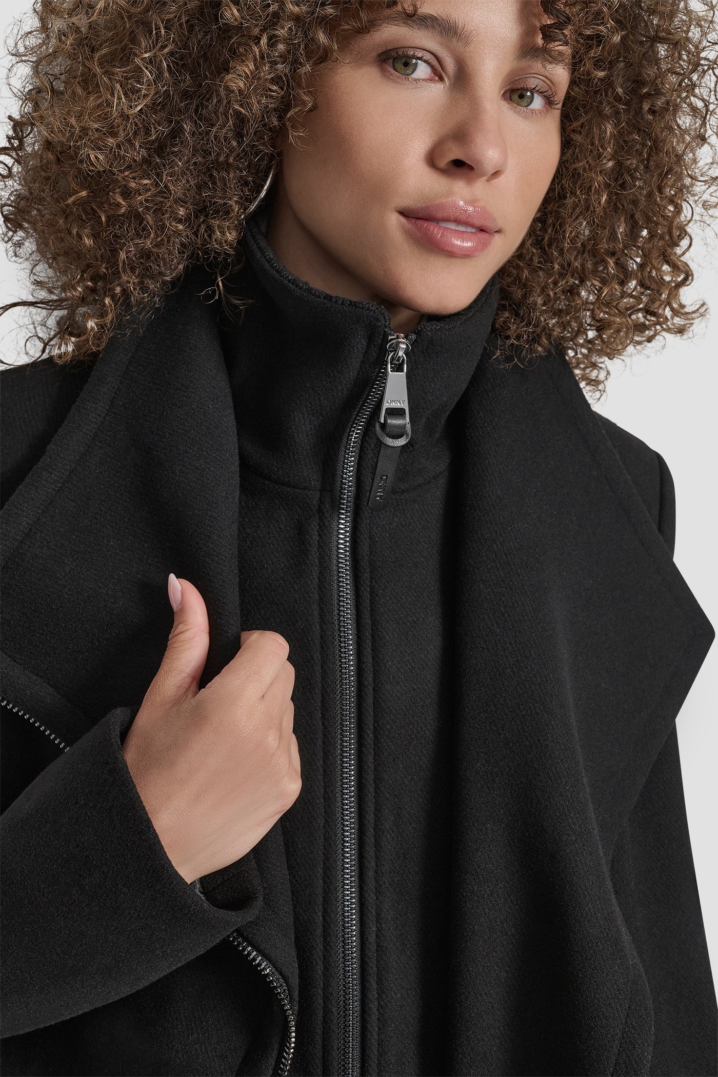 WOOL WRAP JACKET WITH INSERT VIEW 4 | 9-5 Edit WOOL WRAP JACKET WITH INSERT VIEW 4 | 9-5 Edit