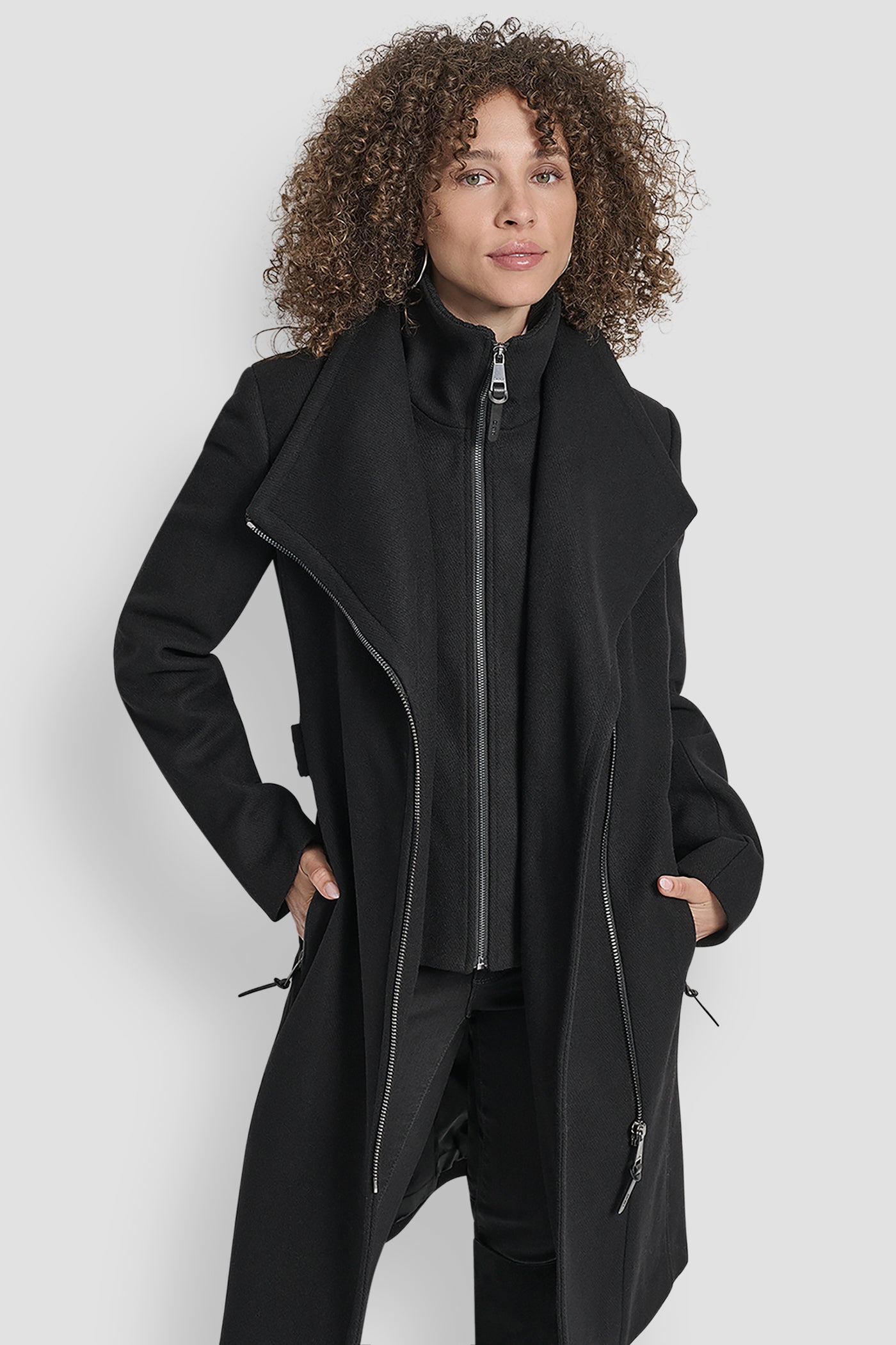 WOOL WRAP JACKET WITH INSERT View 2 | Women's Clearance WOOL WRAP JACKET WITH INSERT View 2 | Women's Clearance