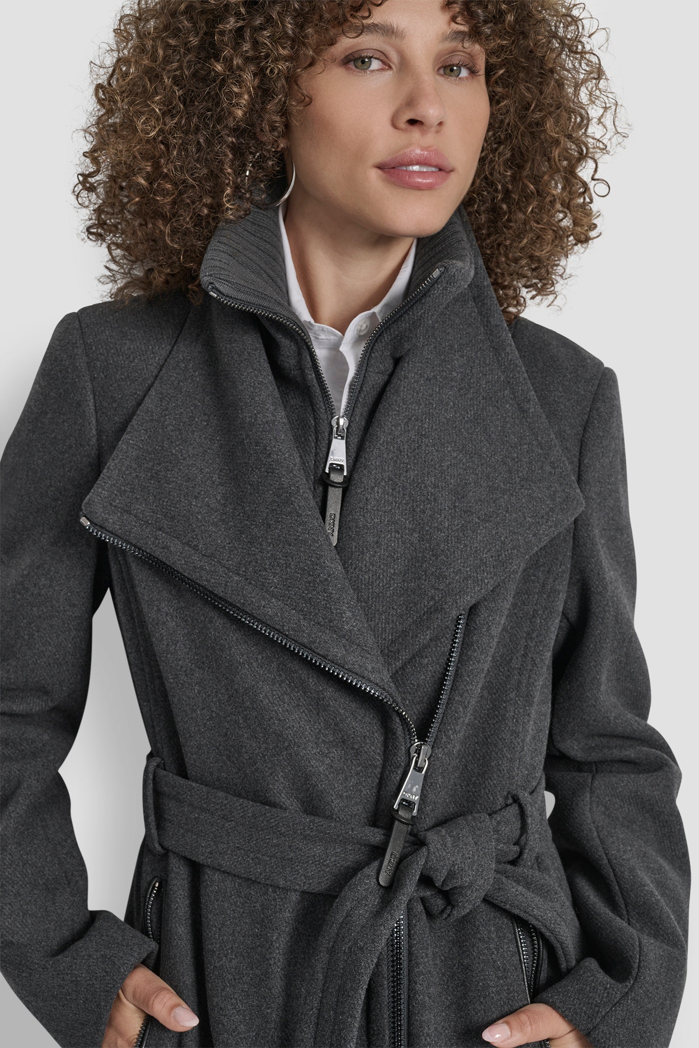 WOOL WRAP JACKET WITH INSERT VIEW 3 | 9-5 Edit WOOL WRAP JACKET WITH INSERT VIEW 3 | 9-5 Edit