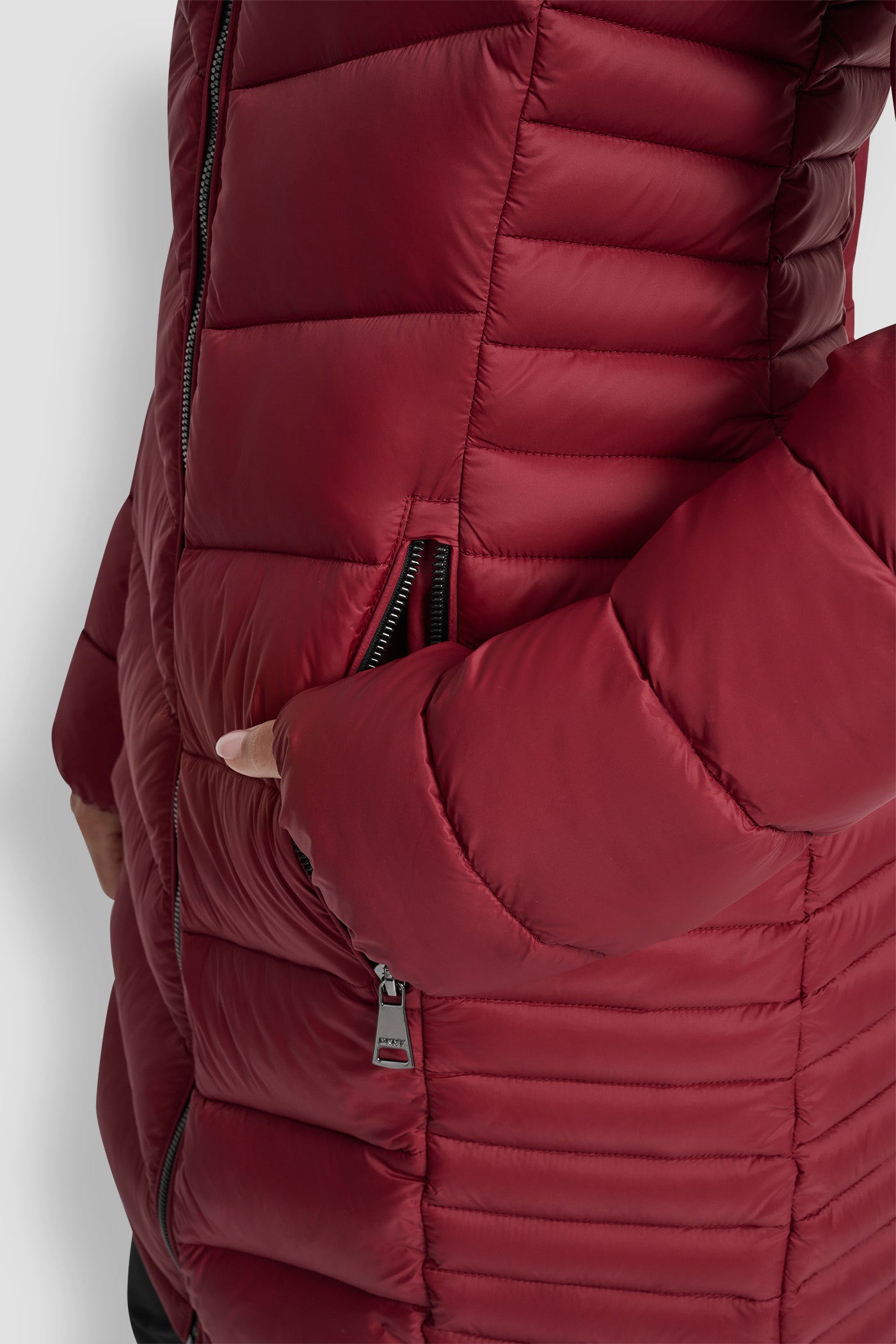 MIDI PUFFER JACKET WITH SIDE POCKETS VIEW 5 | Clothing MIDI PUFFER JACKET WITH SIDE POCKETS VIEW 5 | Clothing