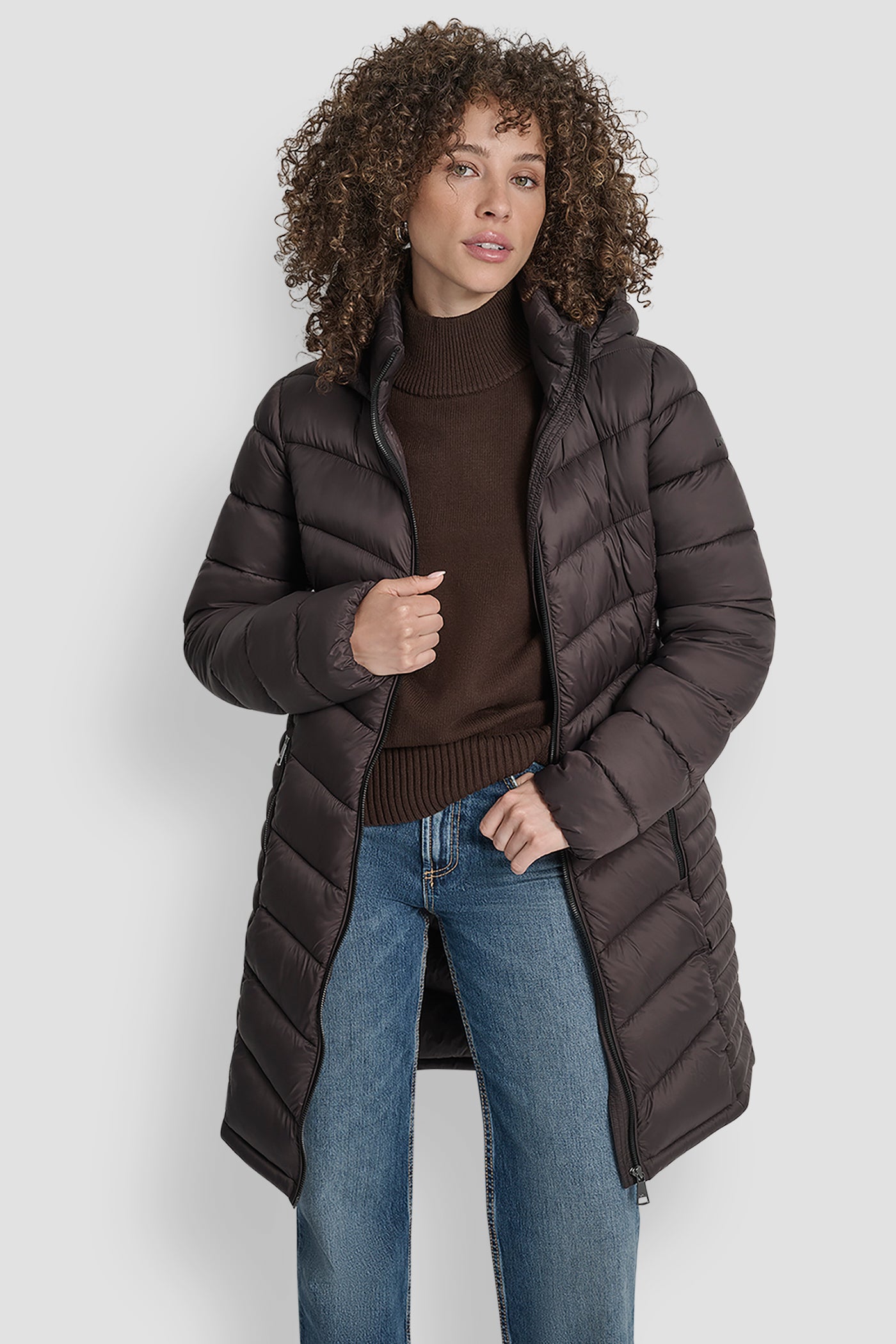 MIDI PUFFER JACKET WITH SIDE POCKETS VIEW 6 | Clothing MIDI PUFFER JACKET WITH SIDE POCKETS VIEW 6 | Clothing