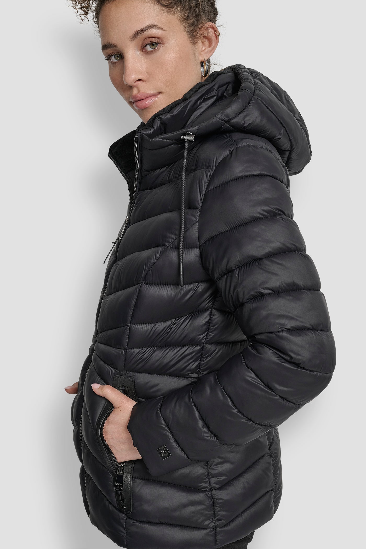 SHORT HOODED PUFFER JACKET VIEW 7 | WOMENS COATS & JACKETS SHORT HOODED PUFFER JACKET VIEW 7 | WOMENS COATS & JACKETS
