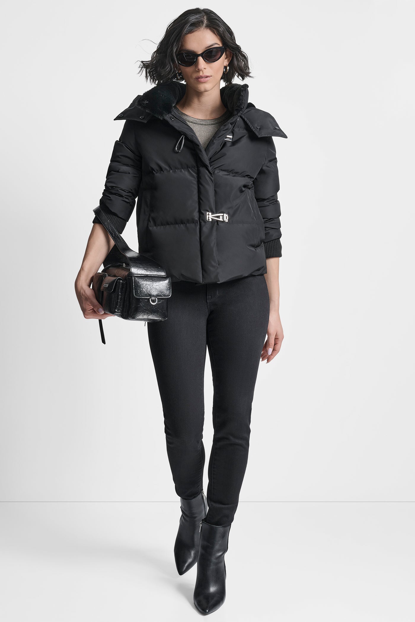 PLUSH PUFFER WITH TOGGLE AND FUR HOOD VIEW 8 | Cold Weather Coats PLUSH PUFFER WITH TOGGLE AND FUR HOOD VIEW 8 | Cold Weather Coats