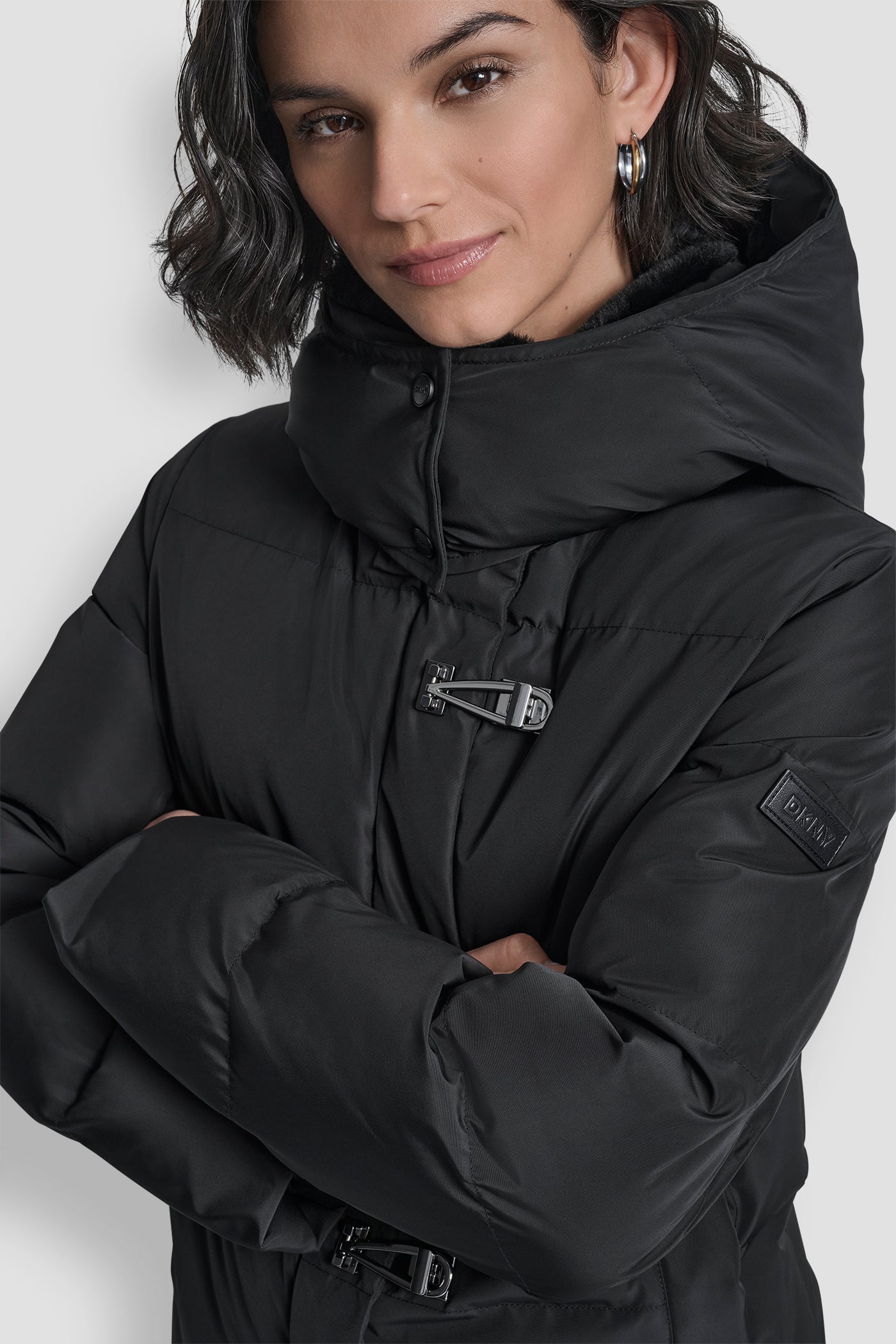 PLUSH PUFFER WITH TOGGLE AND FUR HOOD VIEW 4 | Cold Weather Coats PLUSH PUFFER WITH TOGGLE AND FUR HOOD VIEW 4 | Cold Weather Coats