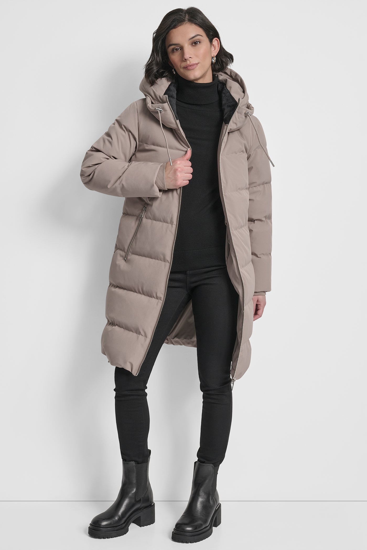 DOWN FILLED MAXI LENGTH PUFFER WITH HOOD VIEW 10 | WOMENS COATS & JACKETS DOWN FILLED MAXI LENGTH PUFFER WITH HOOD VIEW 10 | WOMENS COATS & JACKETS