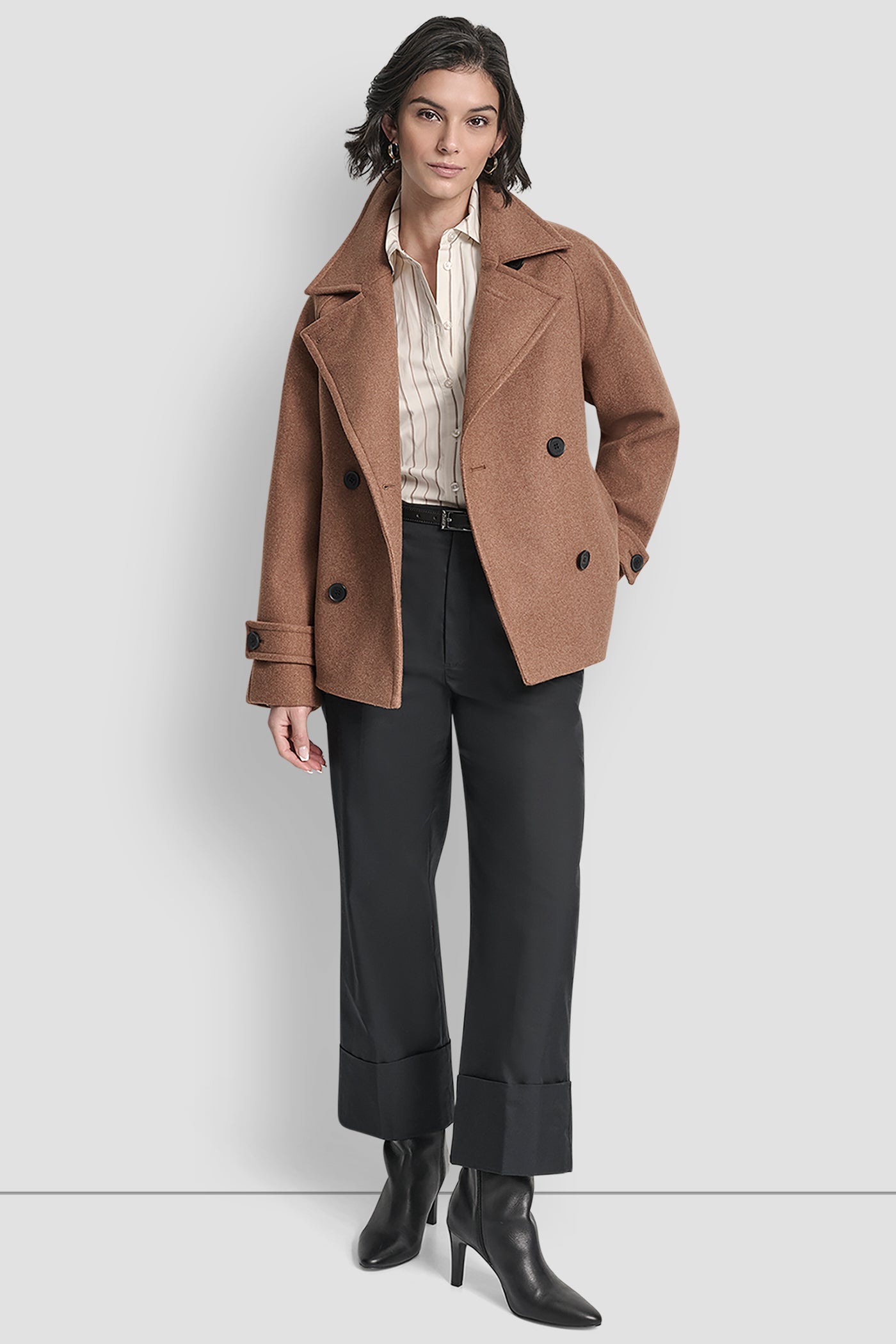 SHORT FAUX WOOL JACKET VIEW 8 | New clothing SHORT FAUX WOOL JACKET VIEW 8 | New clothing