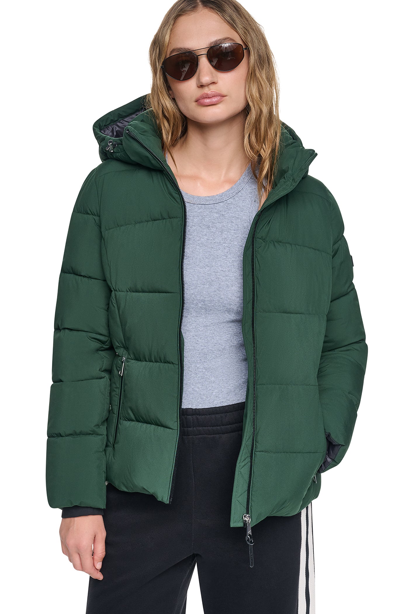 STRETCH PUFFER JACKET View 1 | DKNY25 STRETCH PUFFER JACKET View 1 | DKNY25